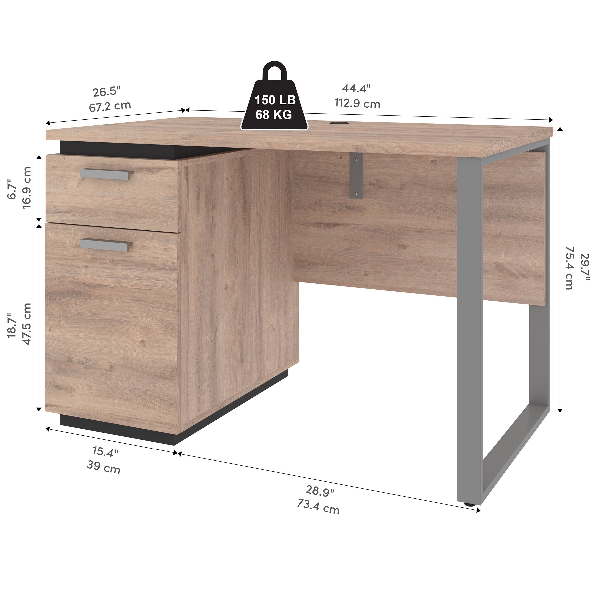 Aquarius Small Desk