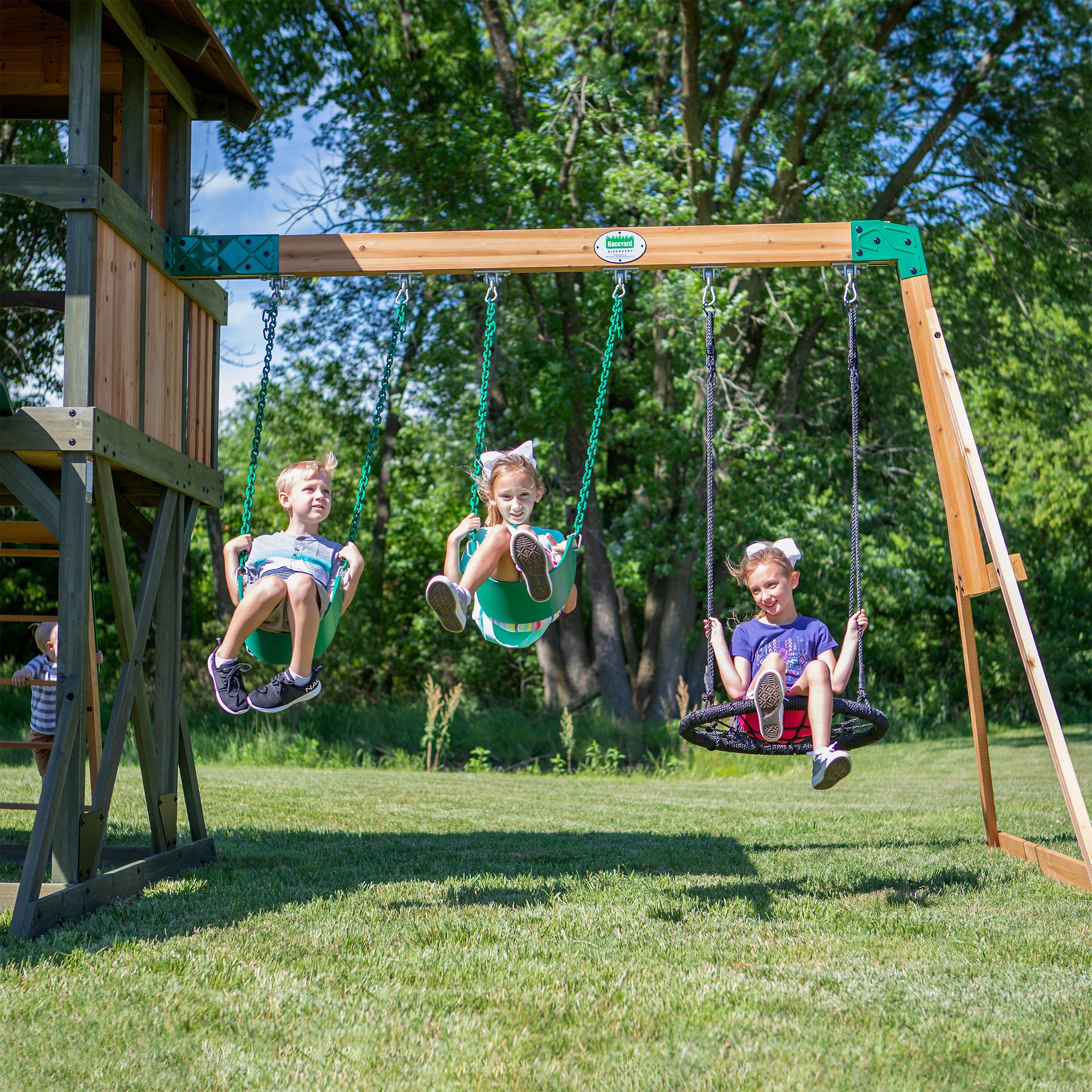 Backyard Discovery Eagle's Nest Elite Playset- Do It Yourself
