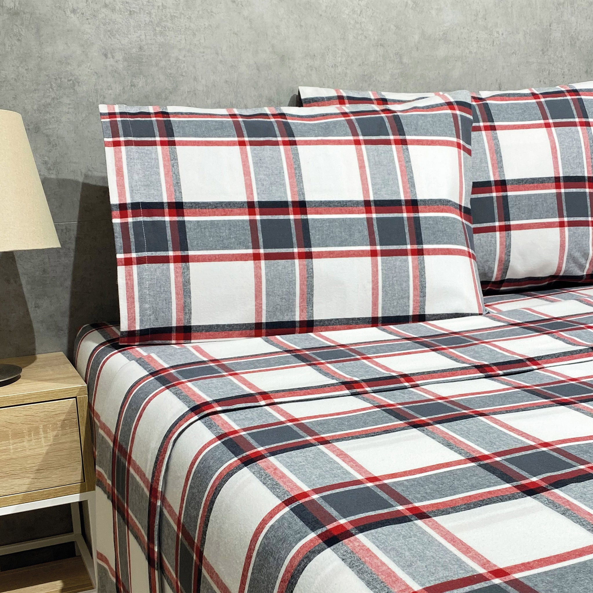 Portuguese Flannel 4-piece Sheet Sets