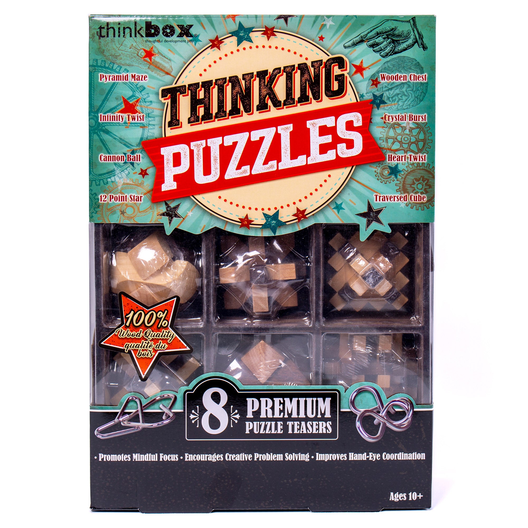 Think Box Great Brain Challenge, 8-pack