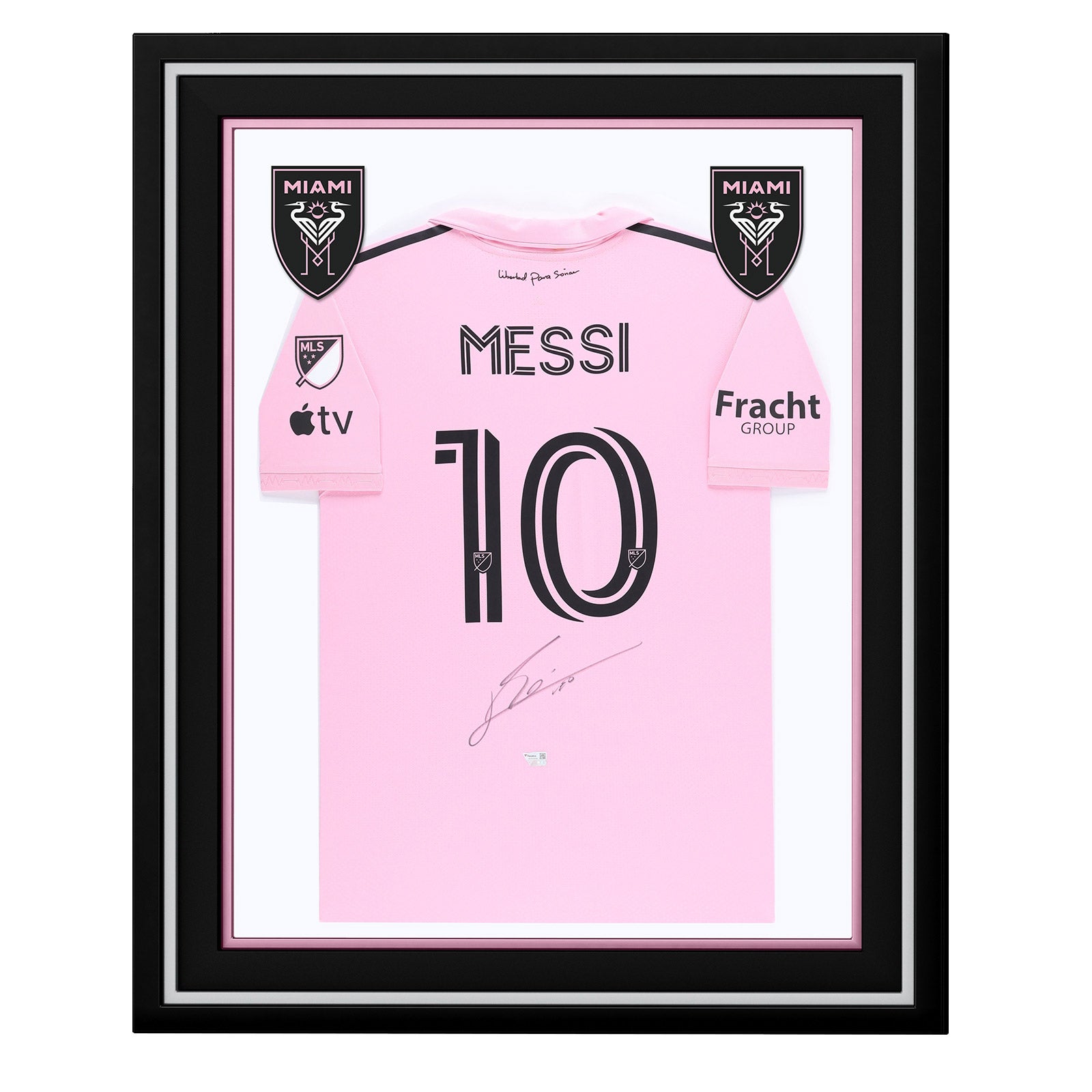 Lionel Messi Inter Miami Deluxe Framed Autographed 2022-23 Authentic Jersey - Fanatics Authenticated