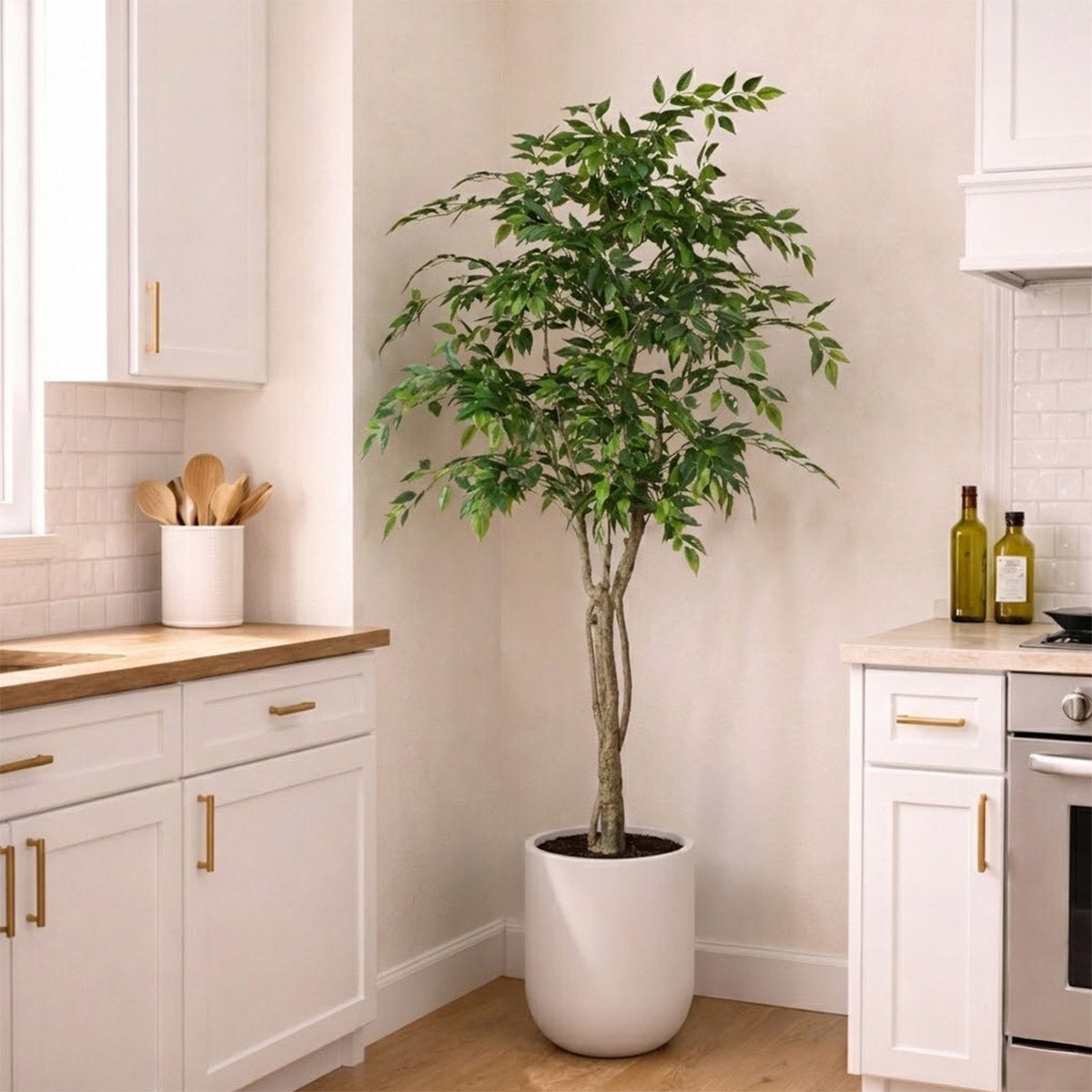 Faux 6.5' Ficus Tree