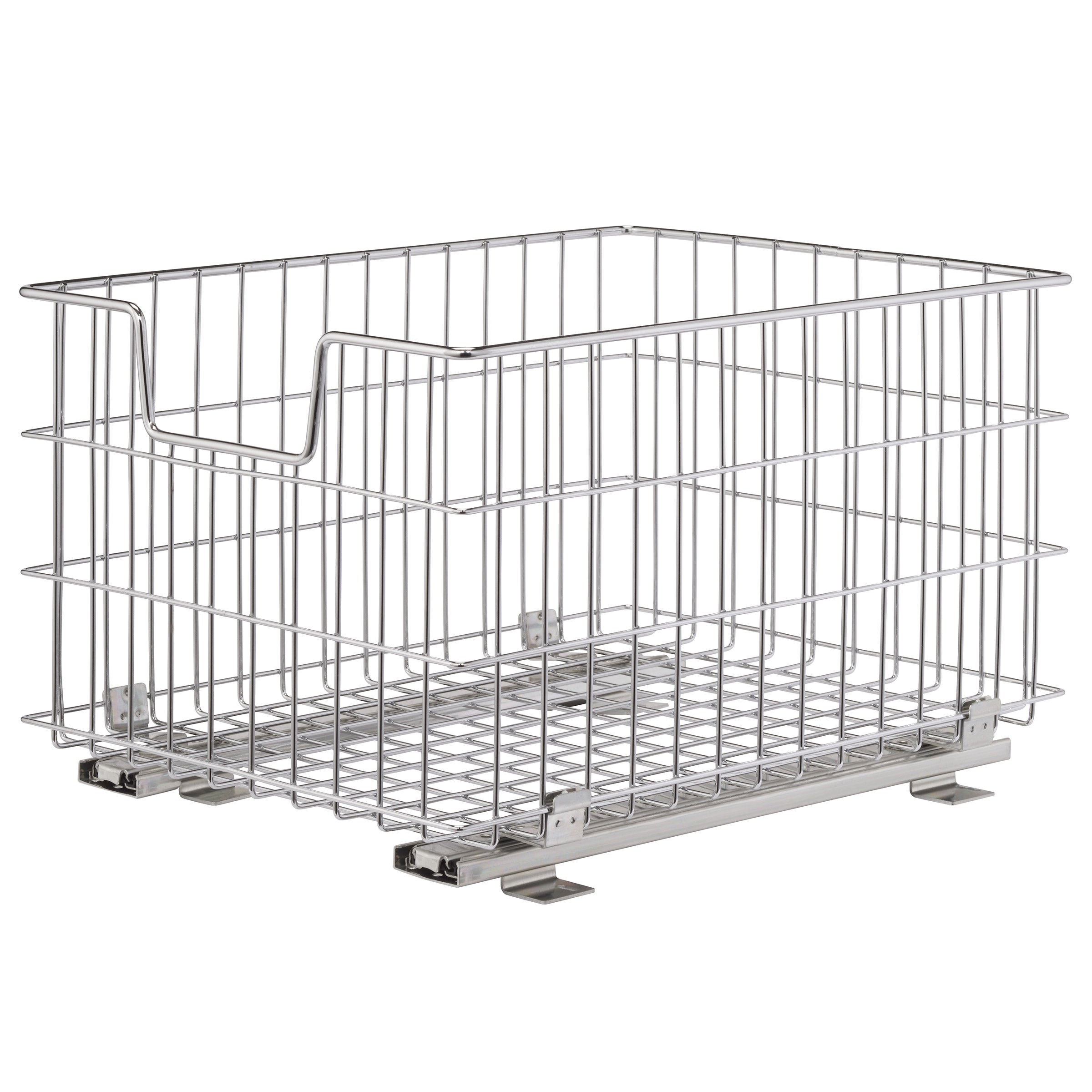 TRINITY Wire Basket w/Slide, 2-pack