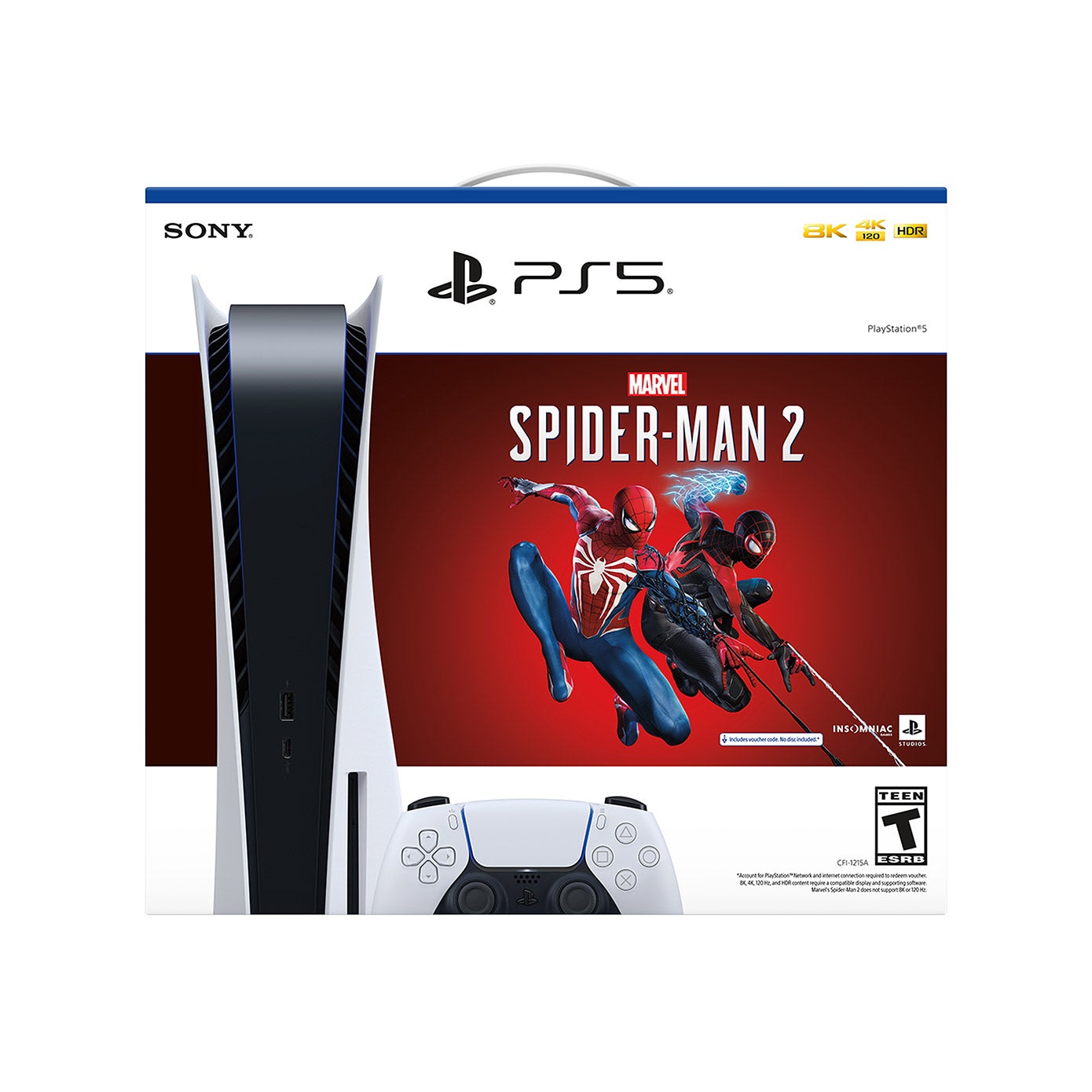 PlayStation 5 Console Marvel’s Spider-Man 2 Bundle