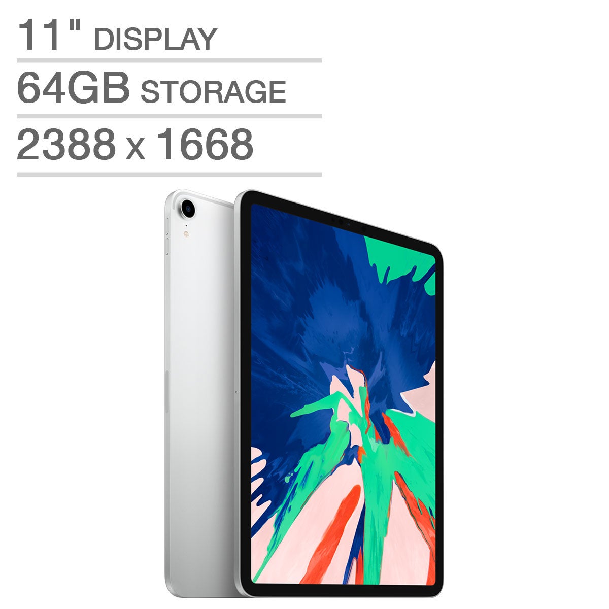 Apple iPad Pro A12X Bionic Chip 64GB - Silver
