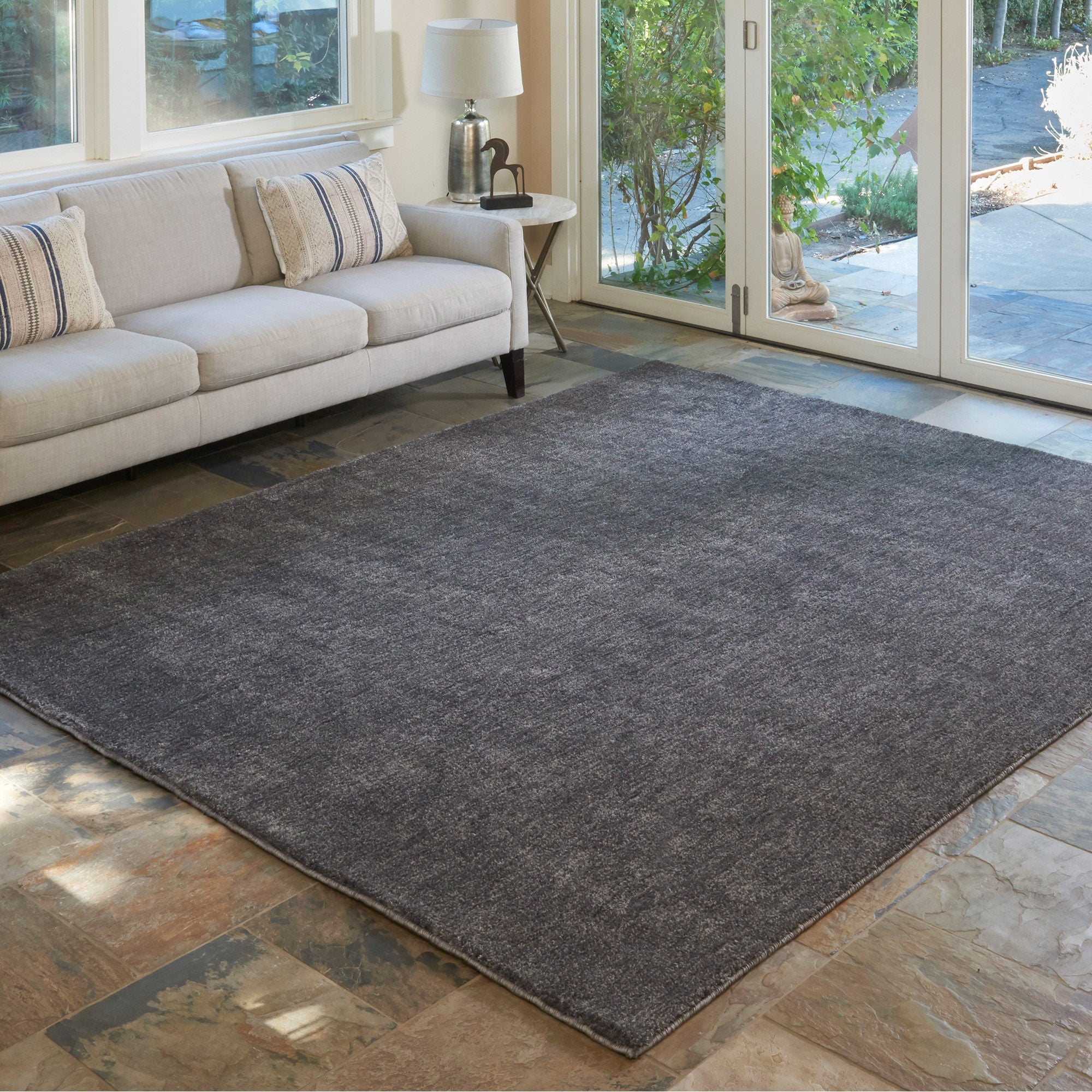 Soft Step Heathered Area Rug, 8'11" x 12'
