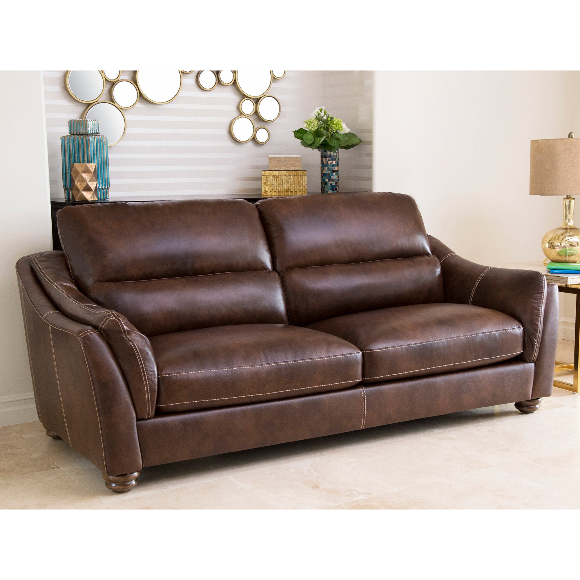 Georgetown Top Grain Leather Sofa