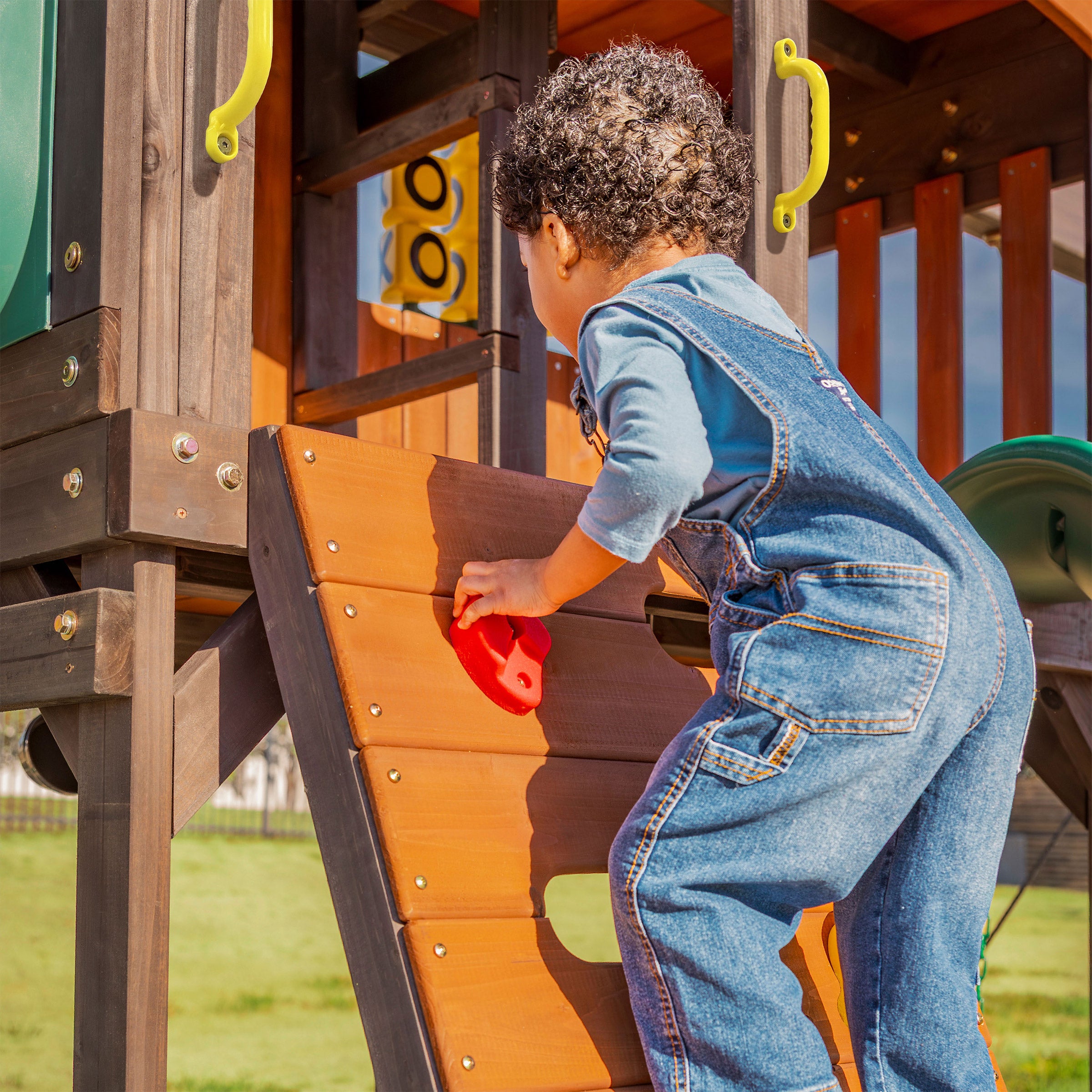 KidKraft Flagstaff Fort Swing Set – Do-it-Yourself