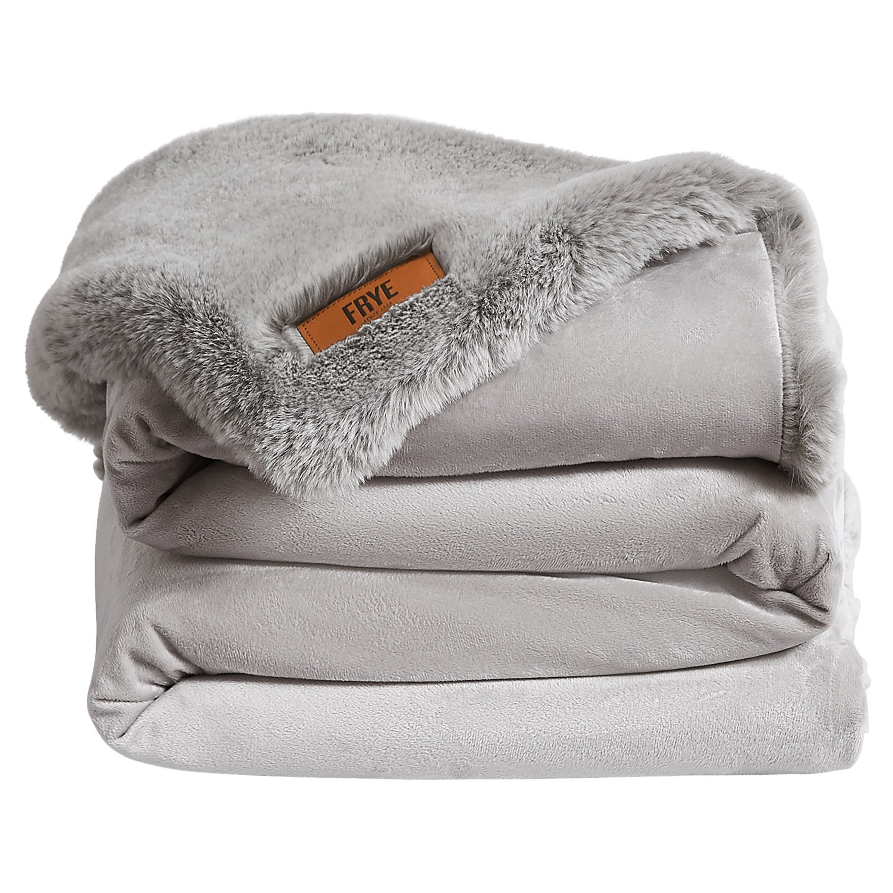 FRYE Luxe Faux Fur Throw