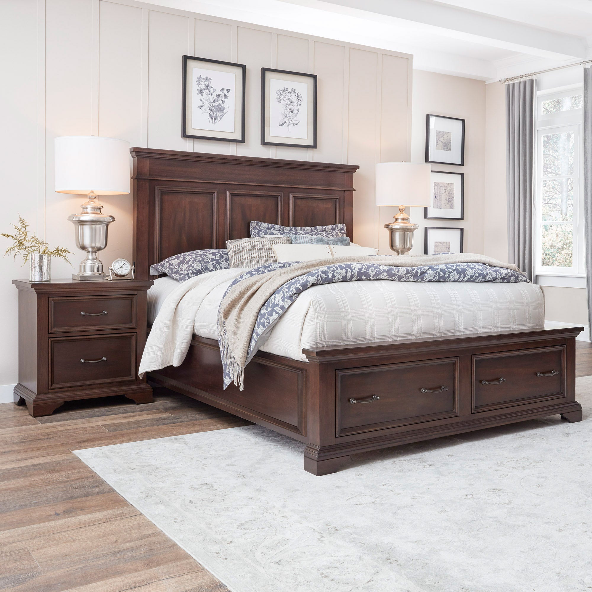 Fergus Cal-King Storage Bed