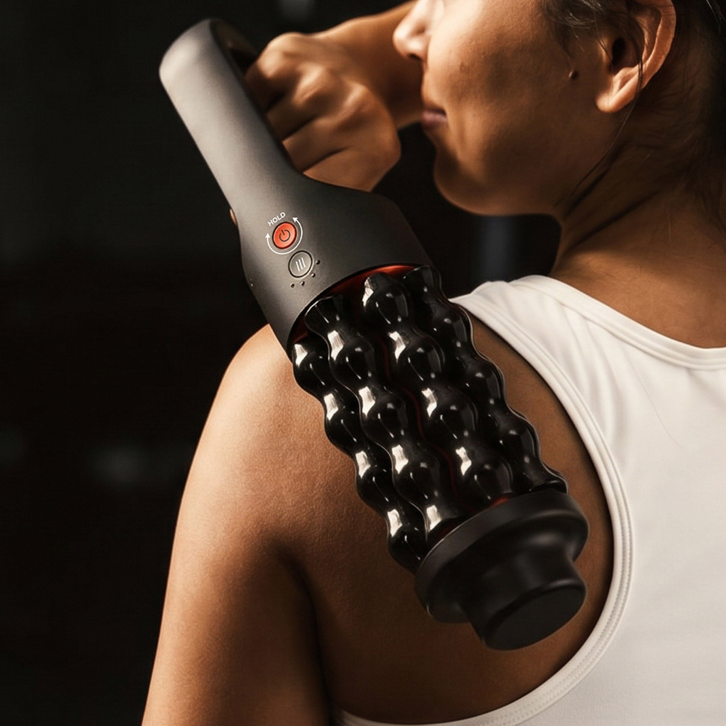 Sharper Image Motorized Handheld Rolling Massager