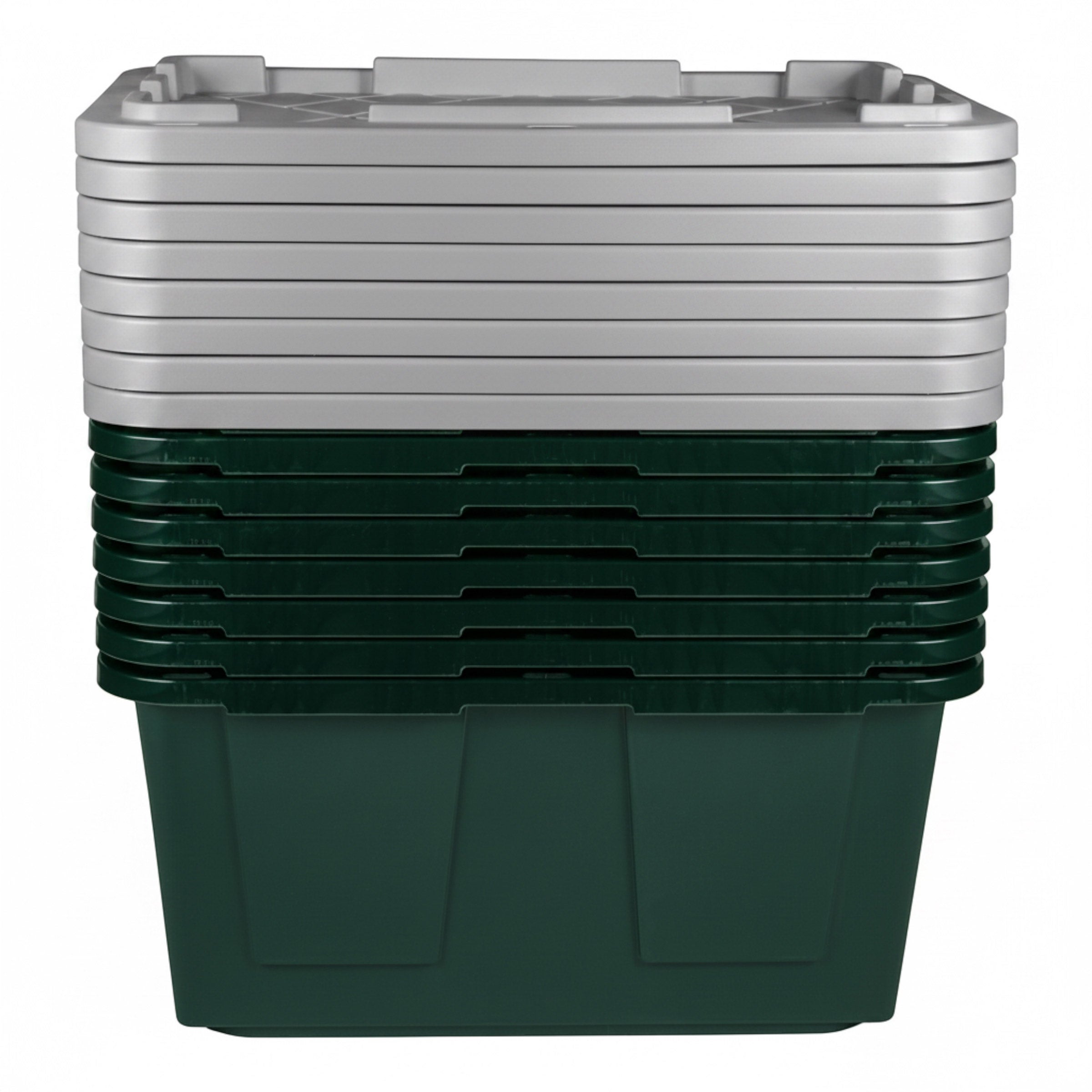 Greenmade 27 Gallon Tailgate Storage Bin, 8-pack