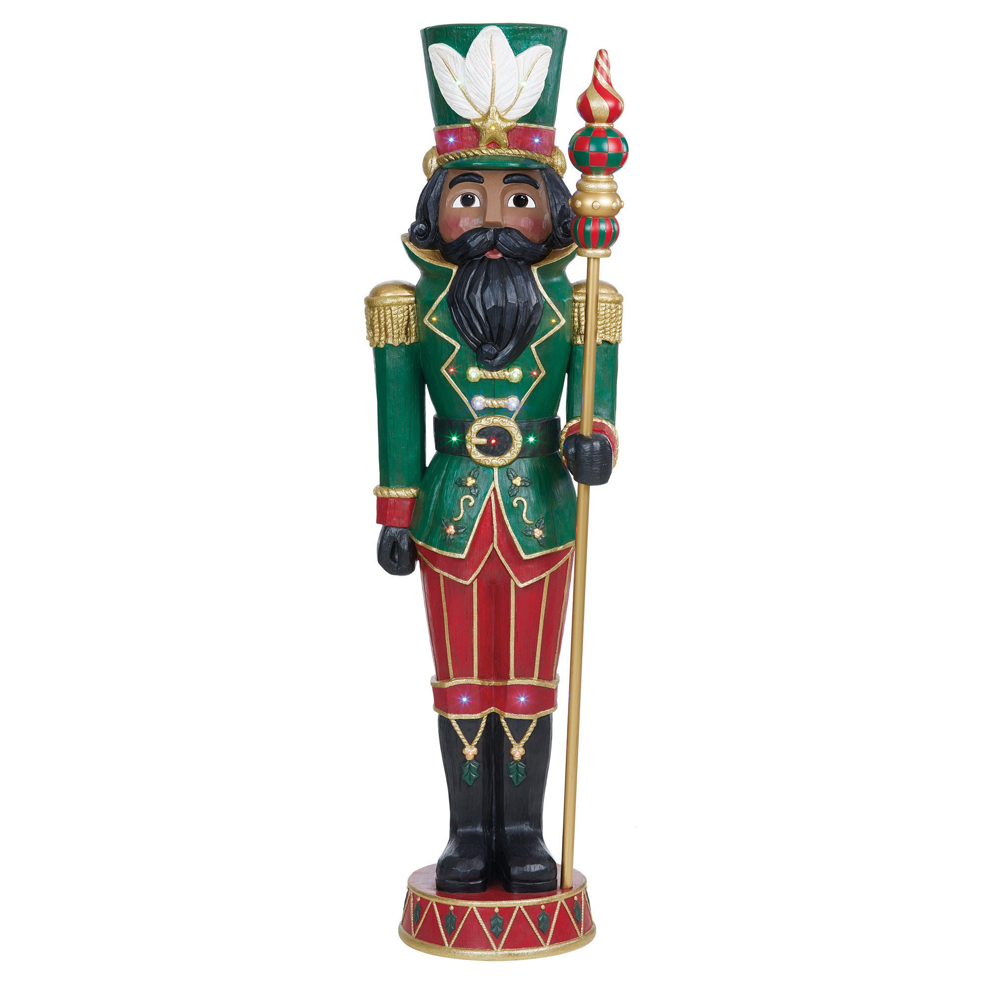 6' Nutcracker with LED Lights & Music
