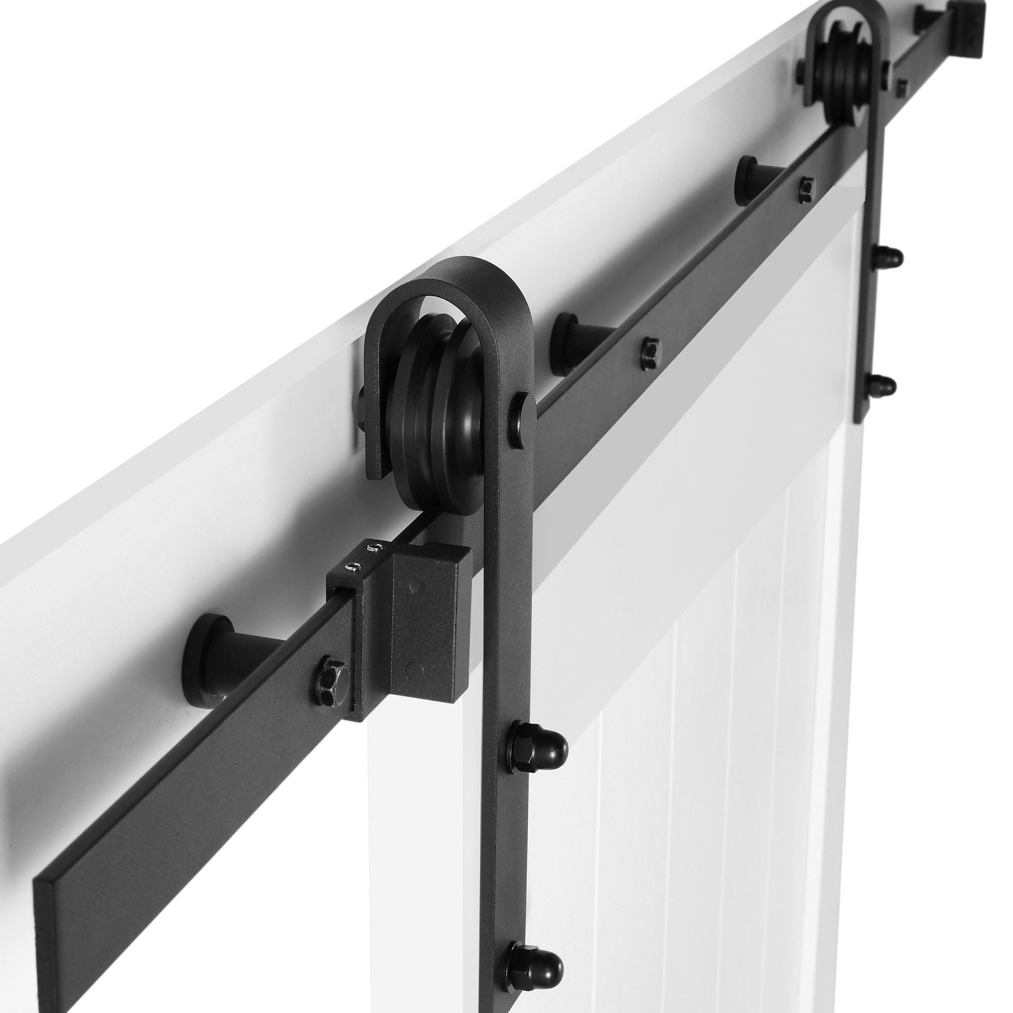 OVE Decors Barn Door with Hardware Kit & Smooth Soft-Close