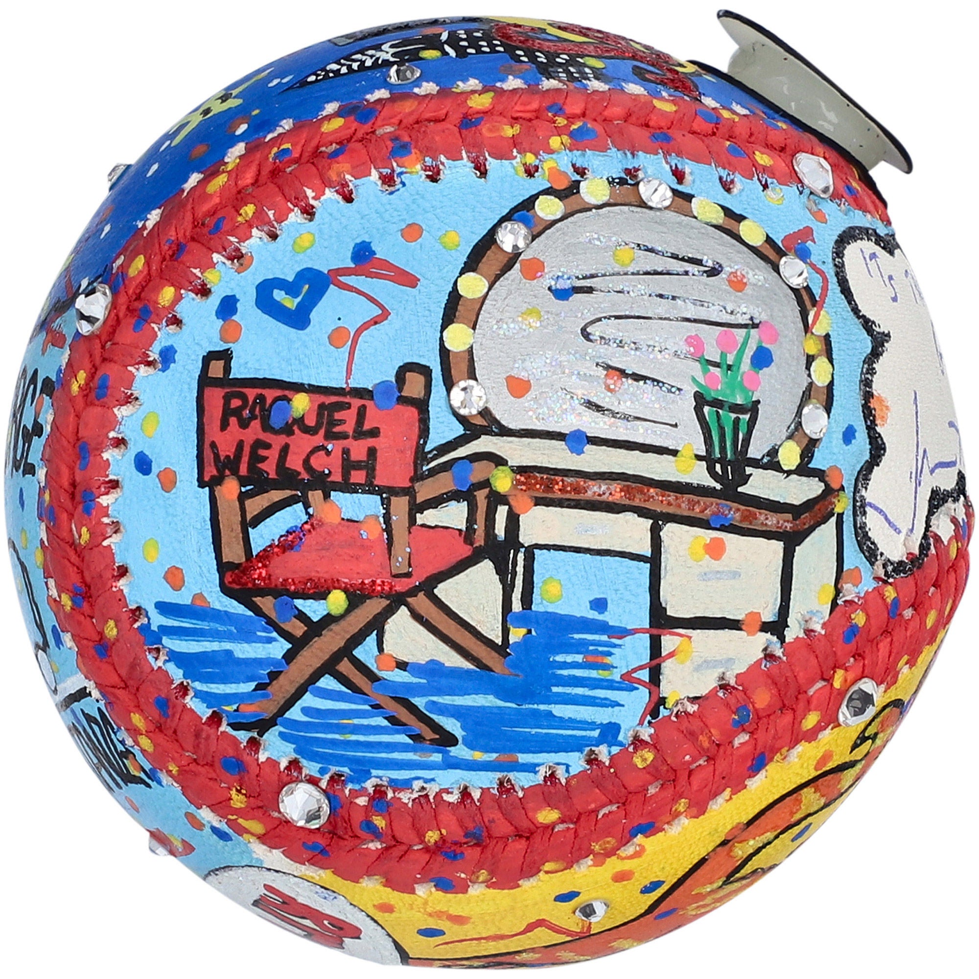 Jason Alexander Seinfeld Autographed Baseball with "Summer of George" Inscription - Art by Charles Fazzino - Fanatics Authenticated