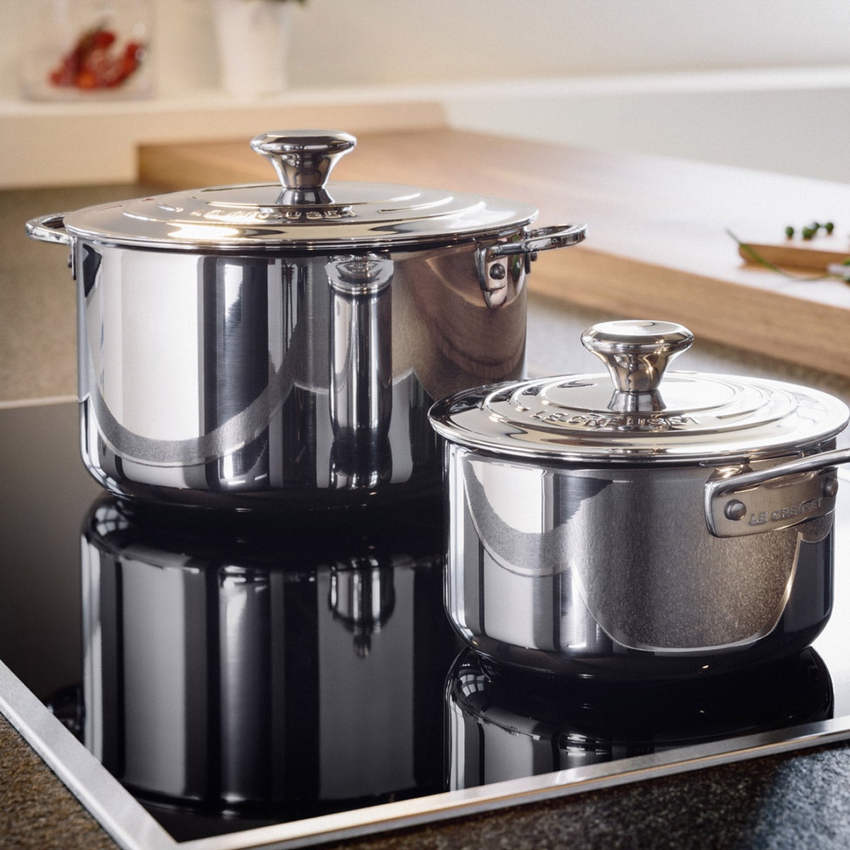 Le Creuset 10-piece Stainless Steel Cookware Set