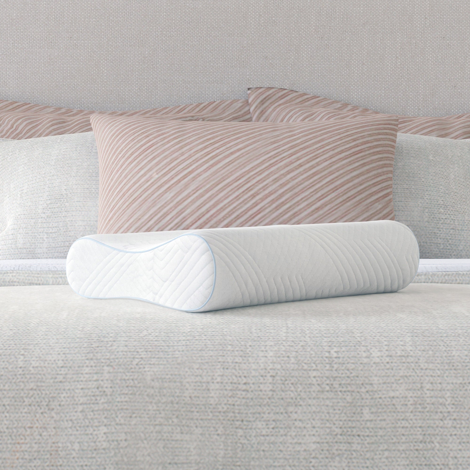 Bodipedic Adjustable Contour Memory Foam Bed Pillow