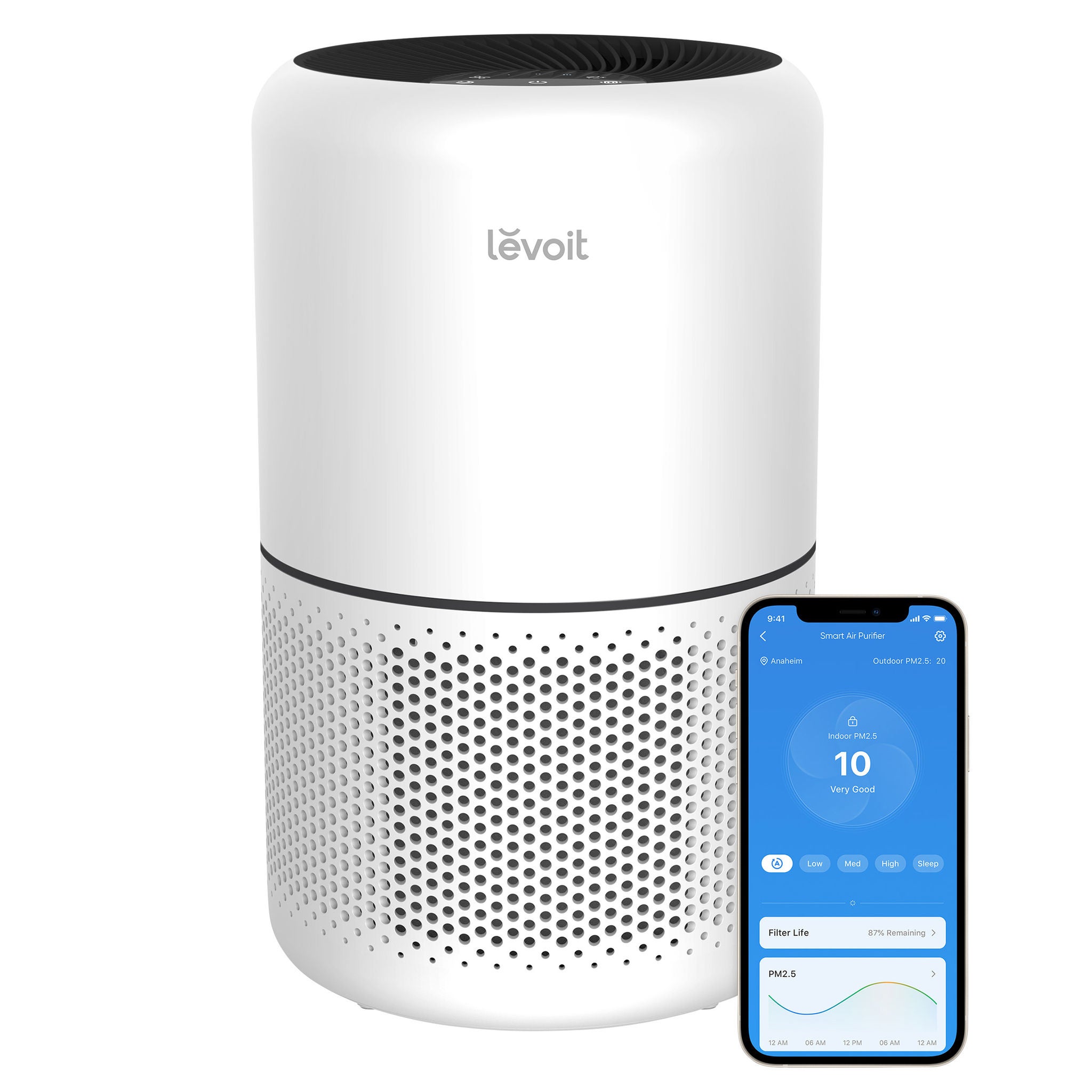 Levoit Plasma Pro Core 300S-P Smart Air Purifier with Extra Filter Bundle