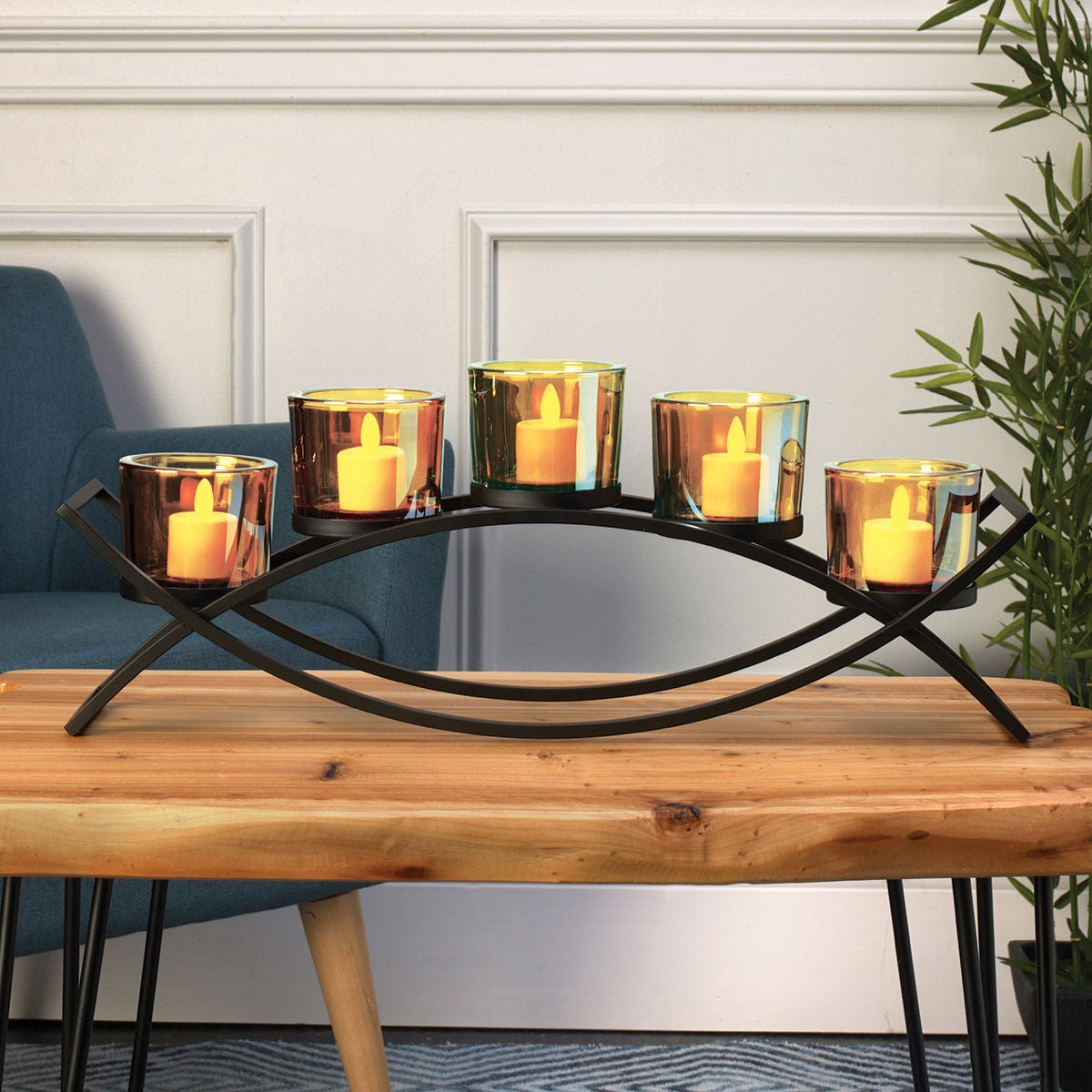 Mikasa Votive Double Arch Candleholder