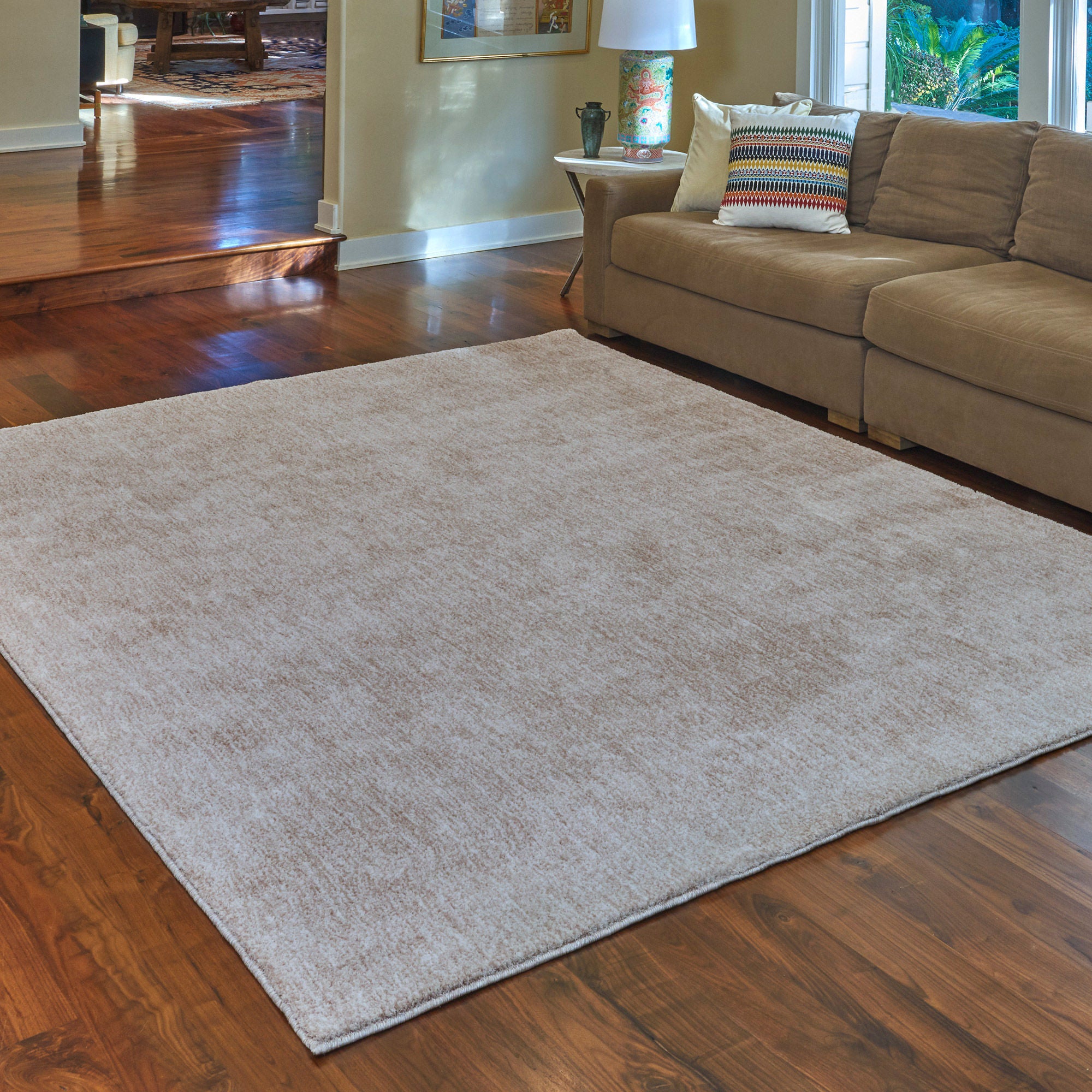Soft Step Heathered Area Rug, 8'11" x 12'