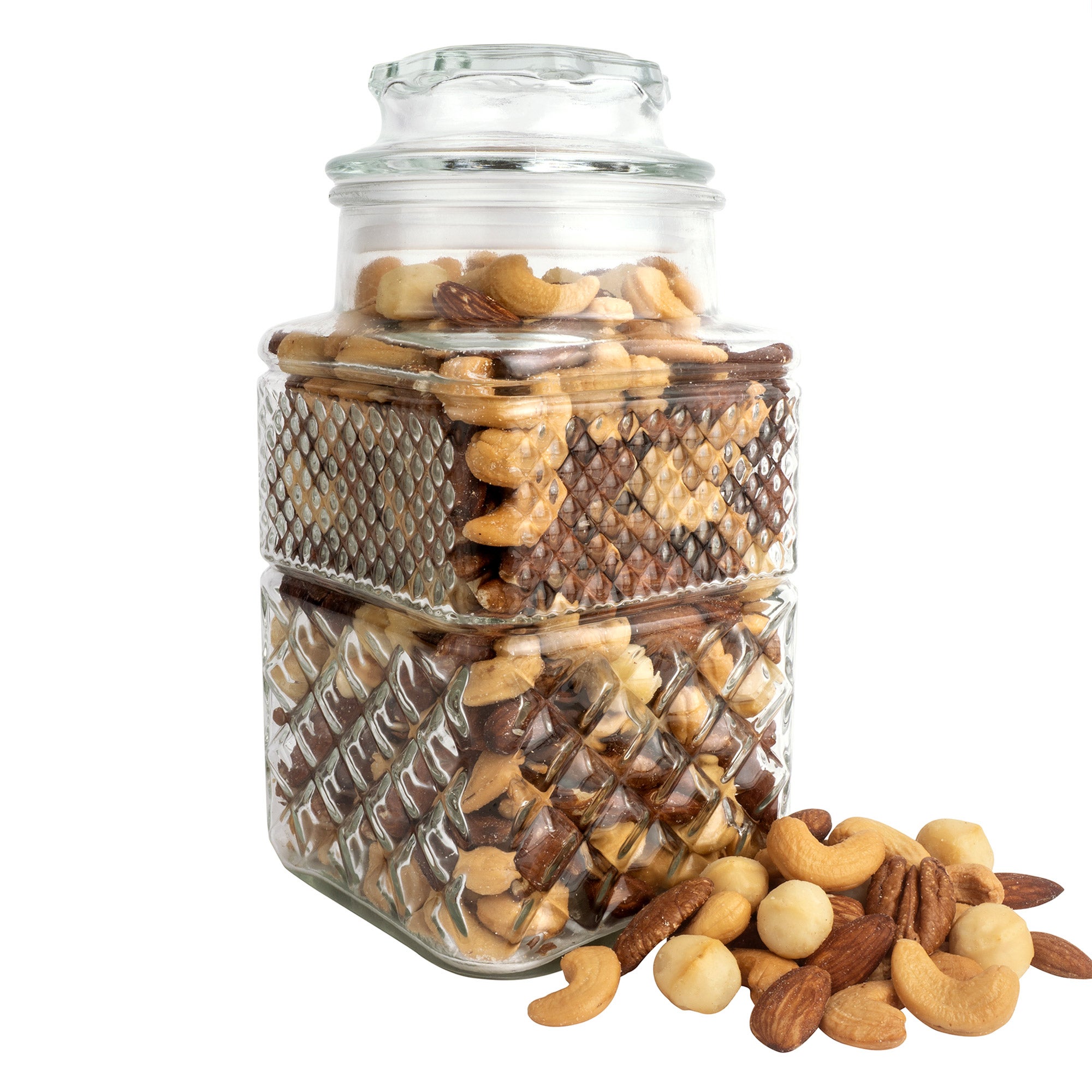 A.L. Schutzman Premium Mixed Nuts Gift Jar, 30oz