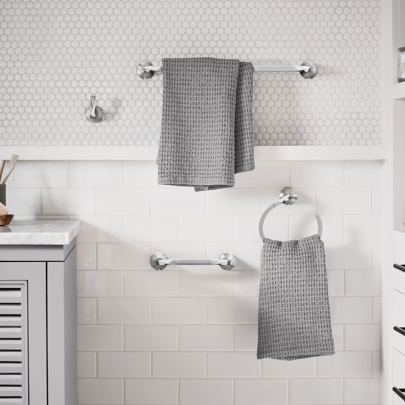Moen Karis 4-piece Bath Hardware Kit