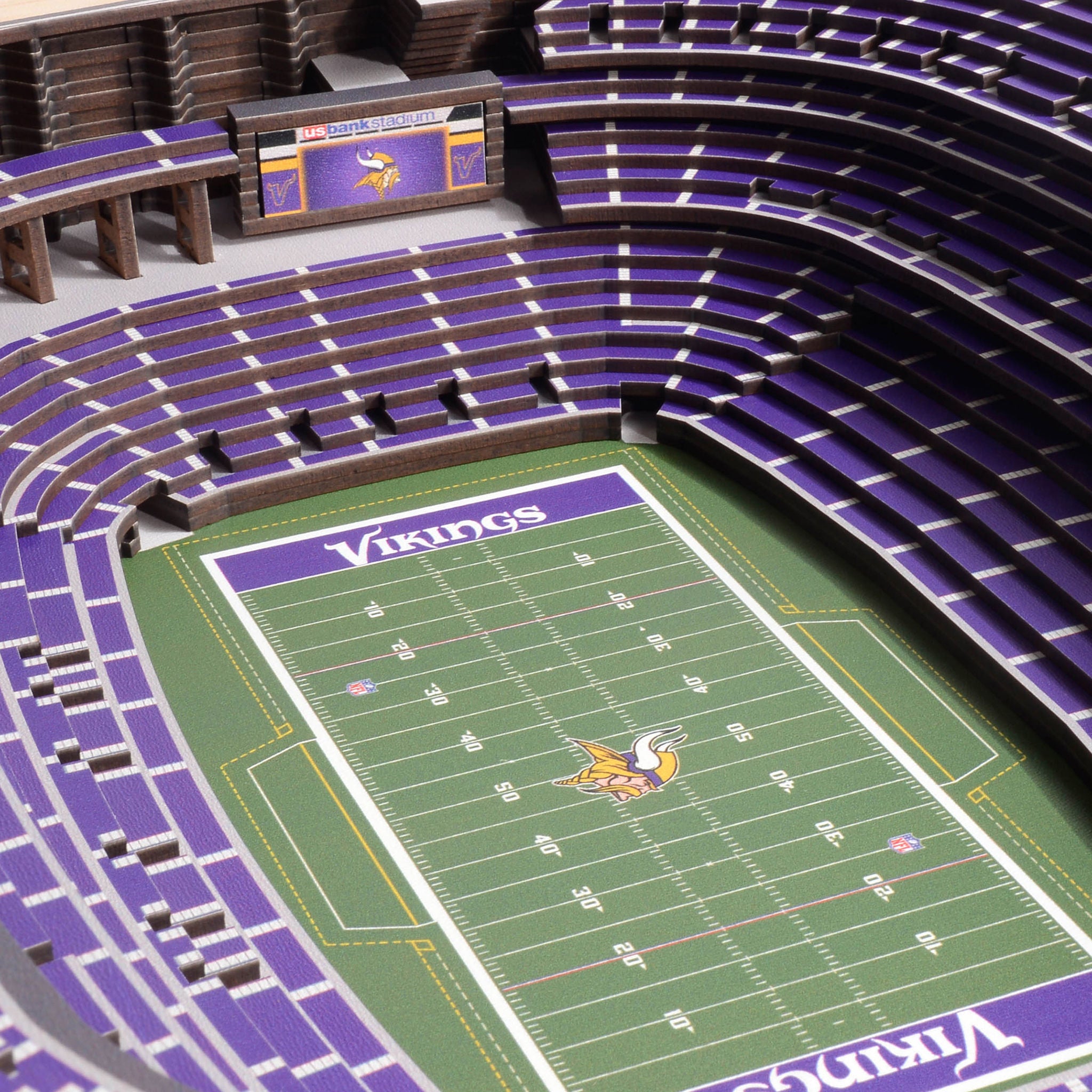 NFL 25-layer Stadium View Wall Art