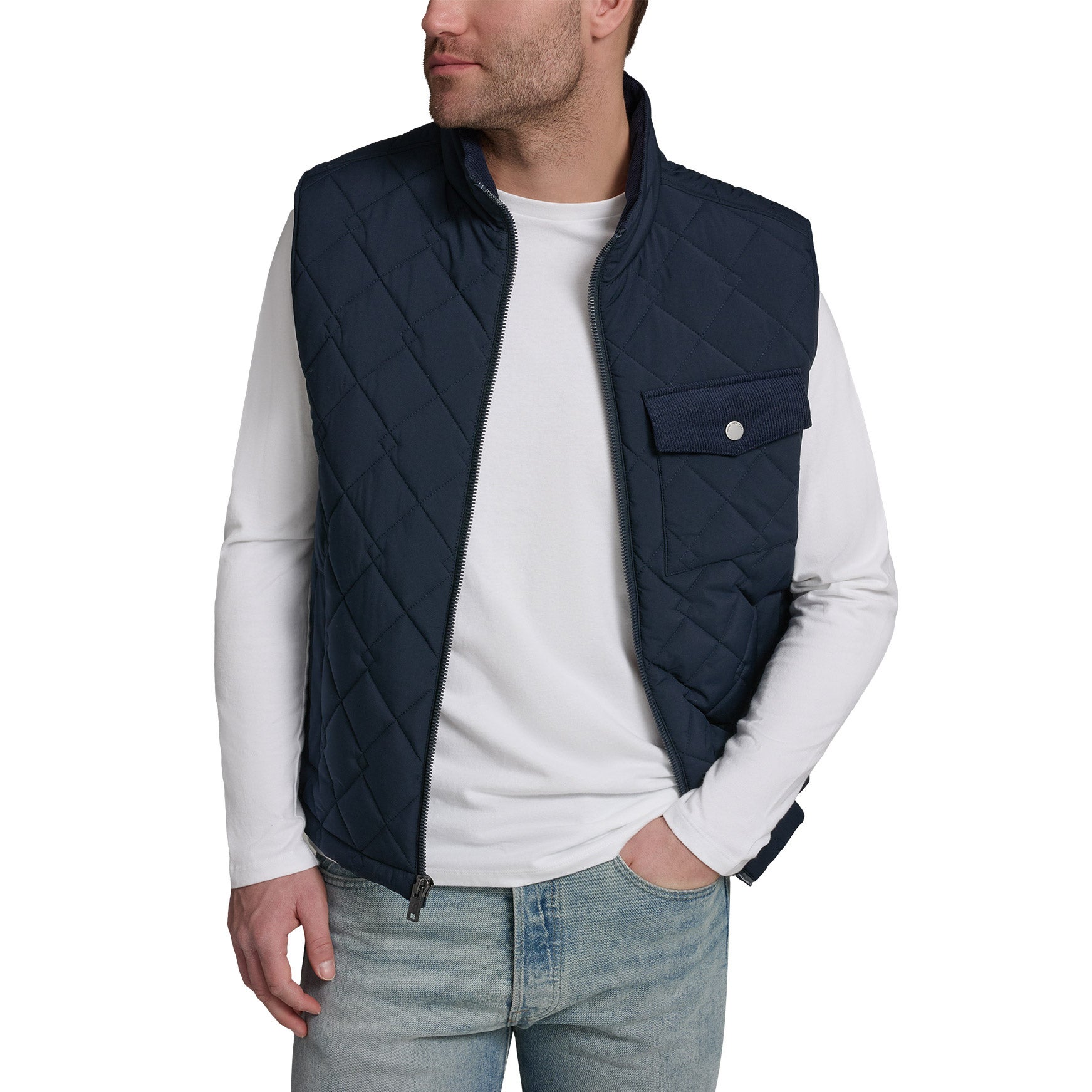 Marc New York Men's Quilted Vest