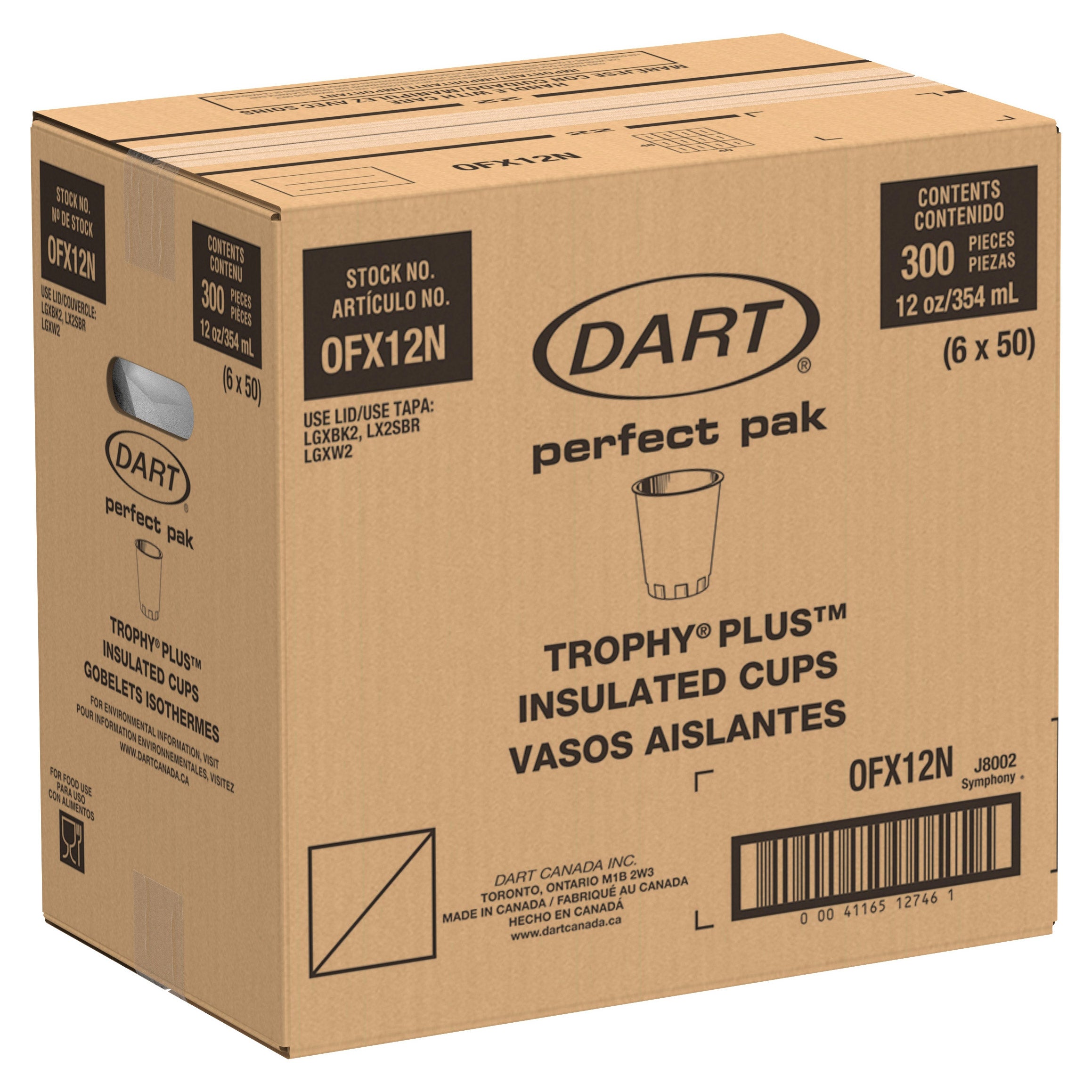 Solo Hot and Cold Cups 12 oz, 300-count