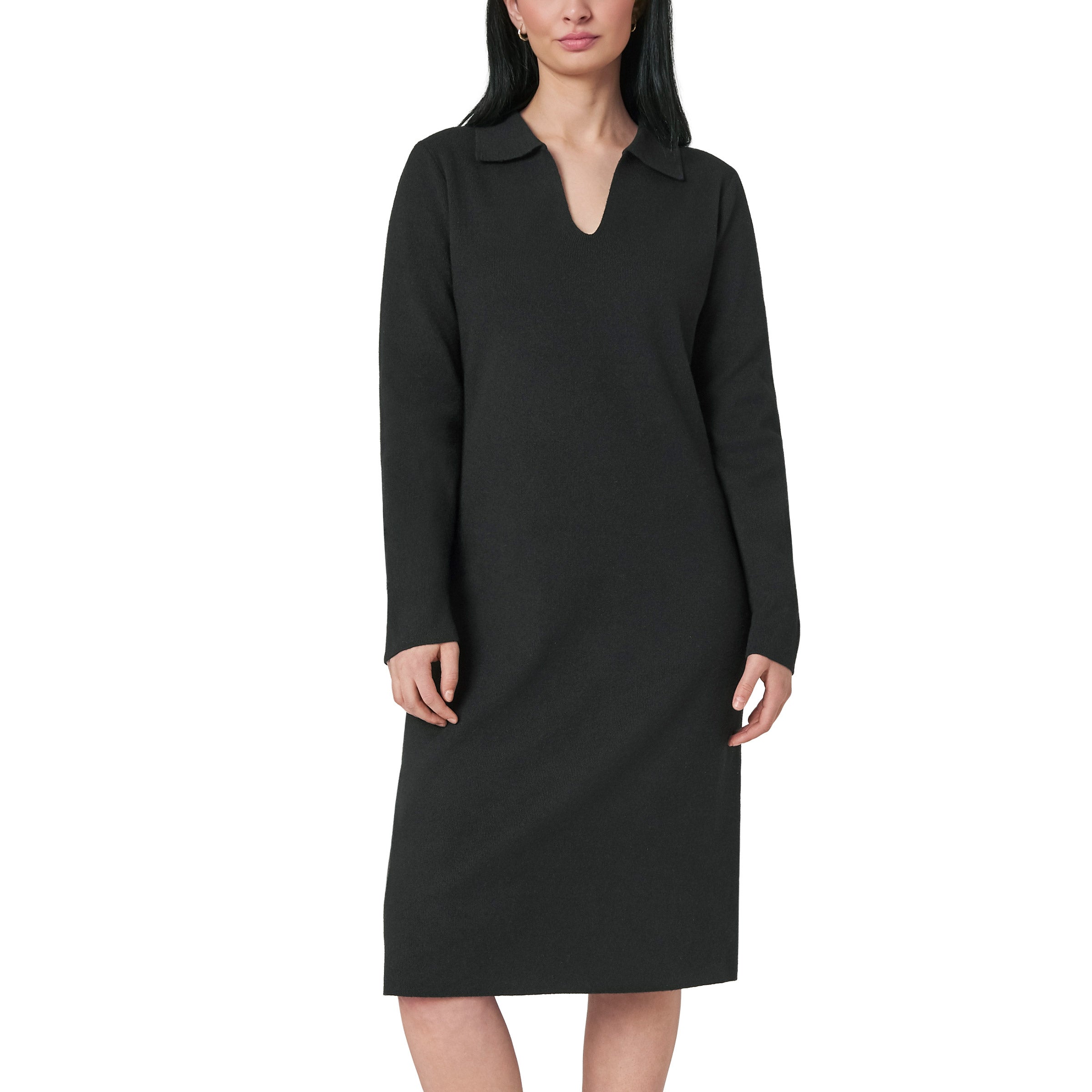 Mondetta Women's V-Neck Sweater Dress