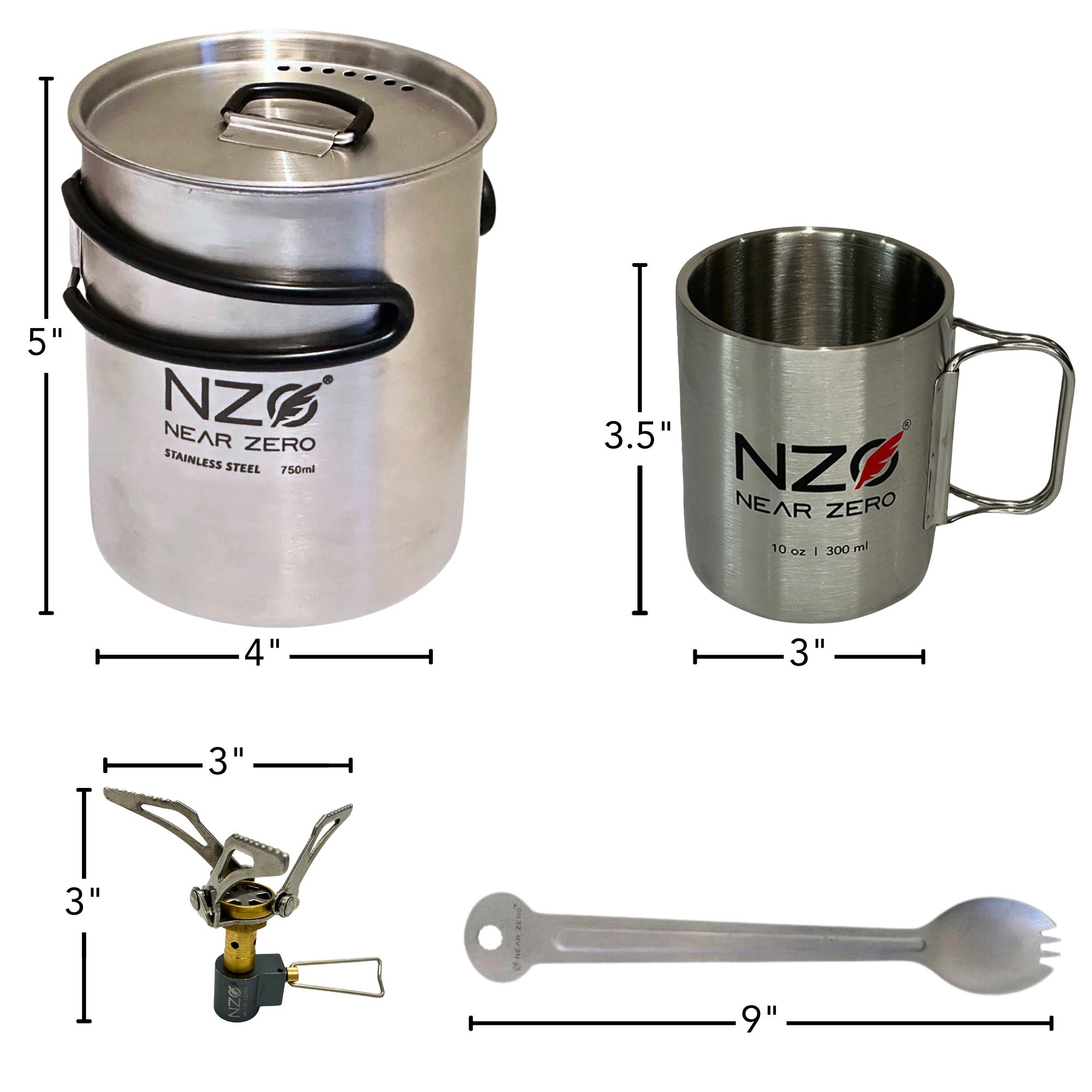 Near Zero Lightweight Backpacking Kit