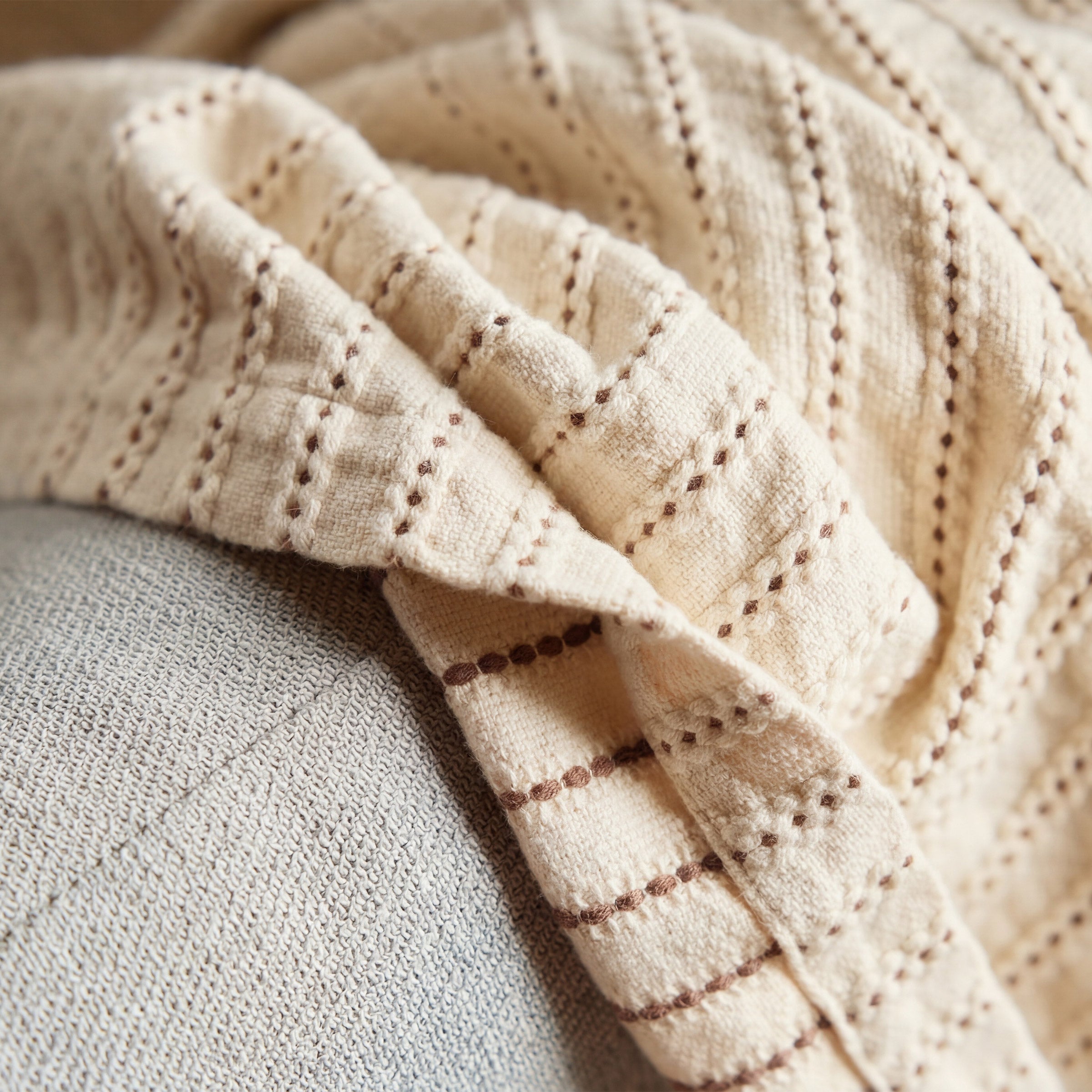 Avocado Organic Cotton Throw