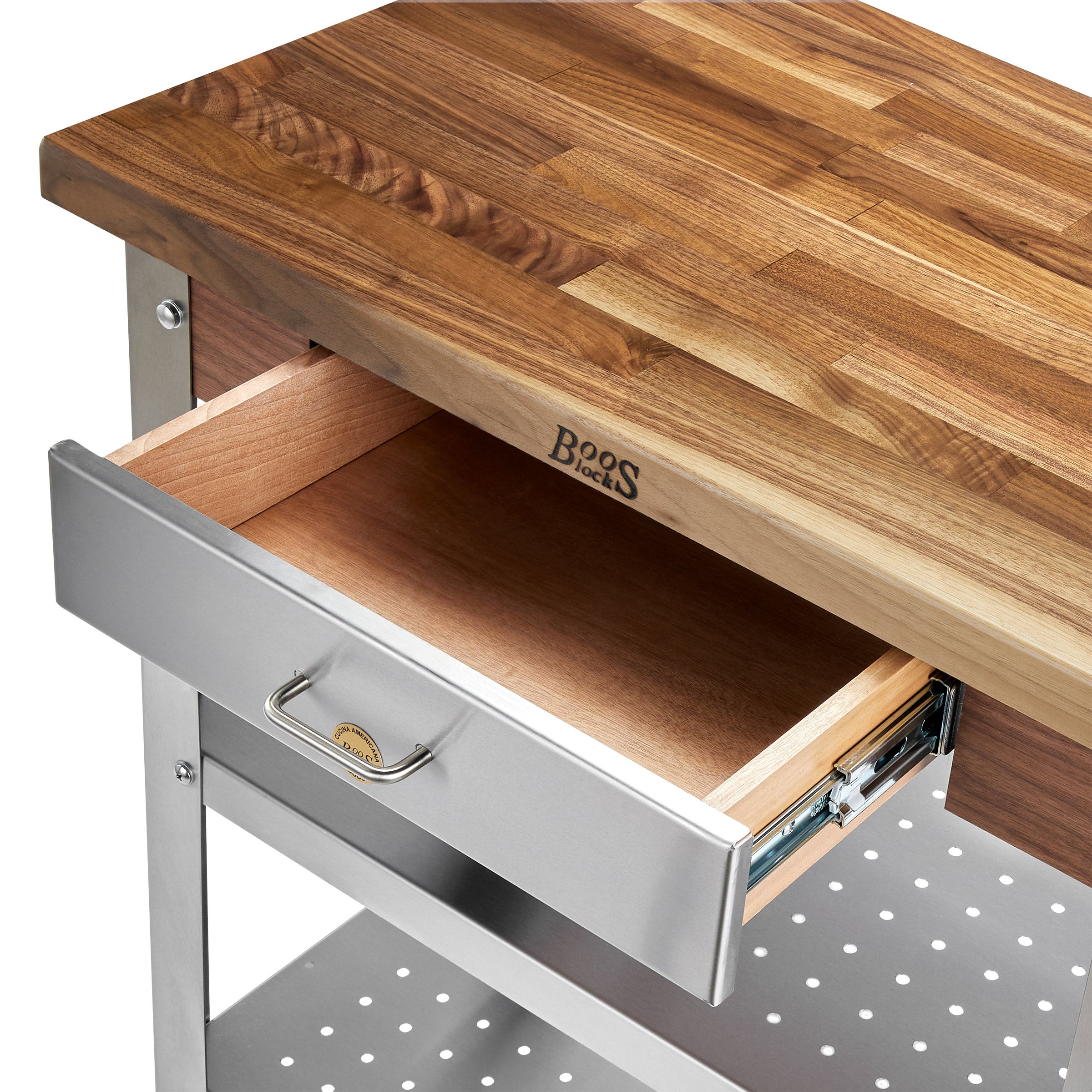 John Boos Cucina Elegante Kitchen Cart