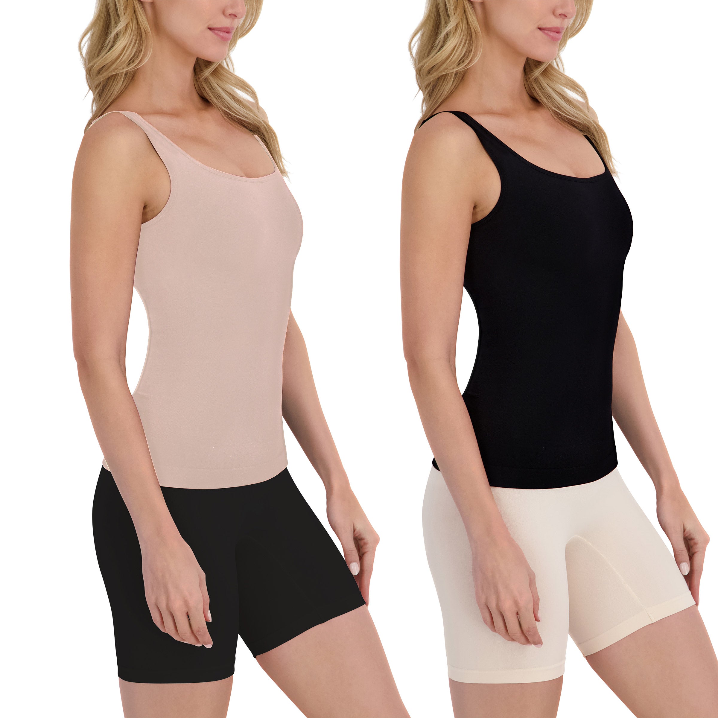 Anne Klein Women's Shaping Tank, 2-pack