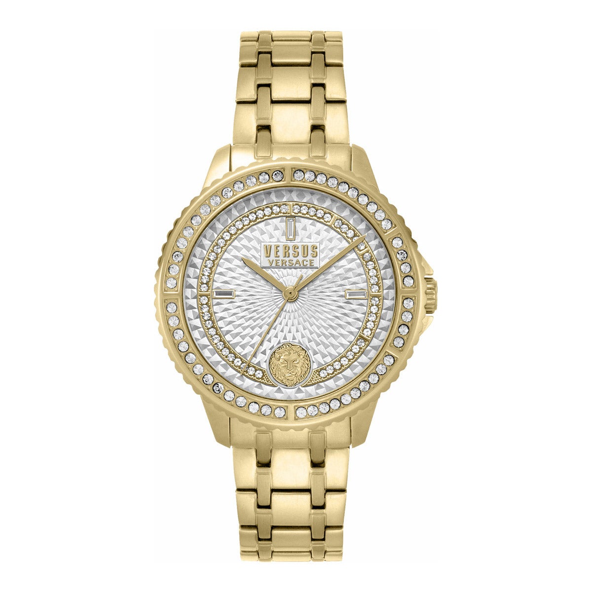 Versus Versace Montorgueil Stainless Steel Crystal Ladies Quartz Watch