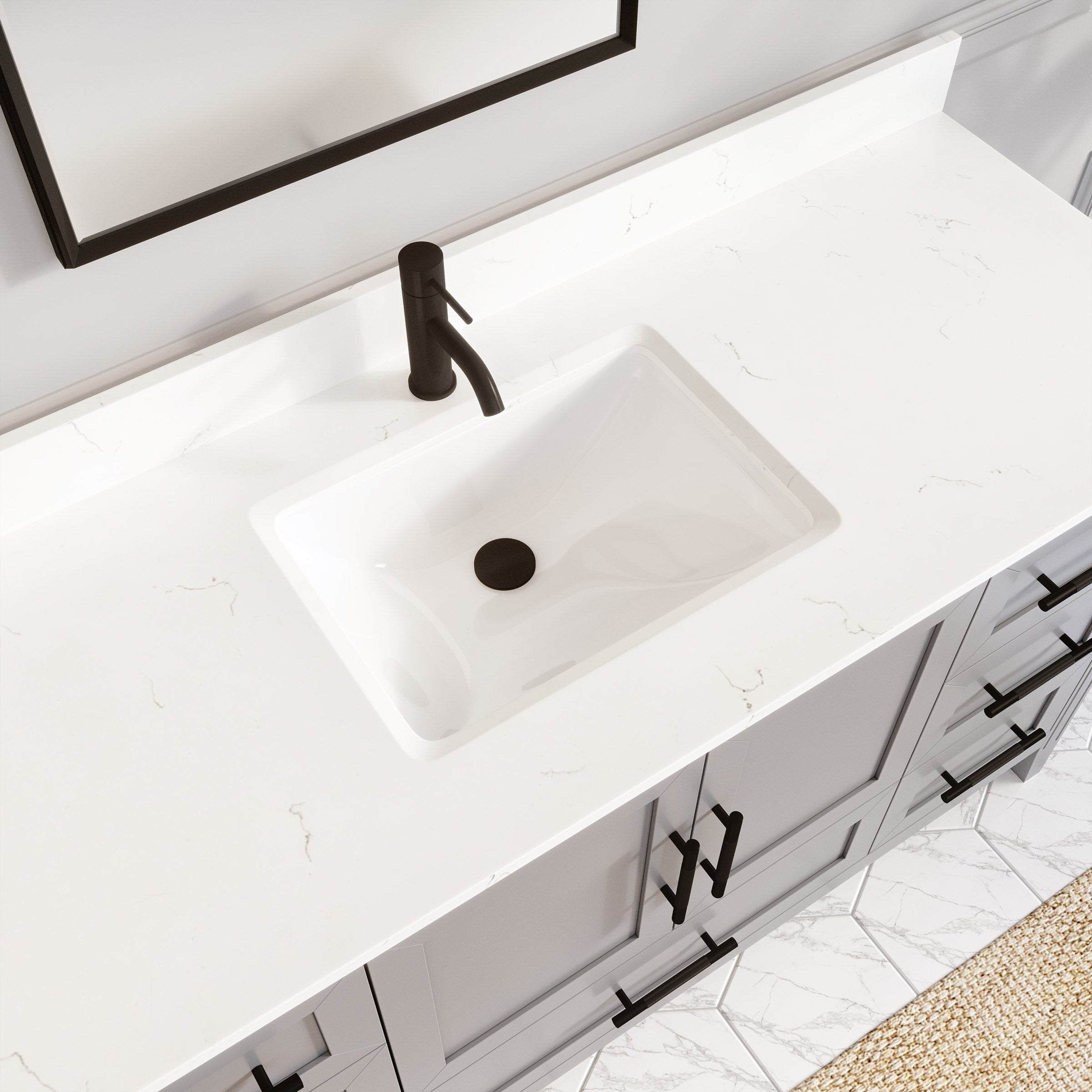 Hudson Gray Bath Vanity by Studio Bathe