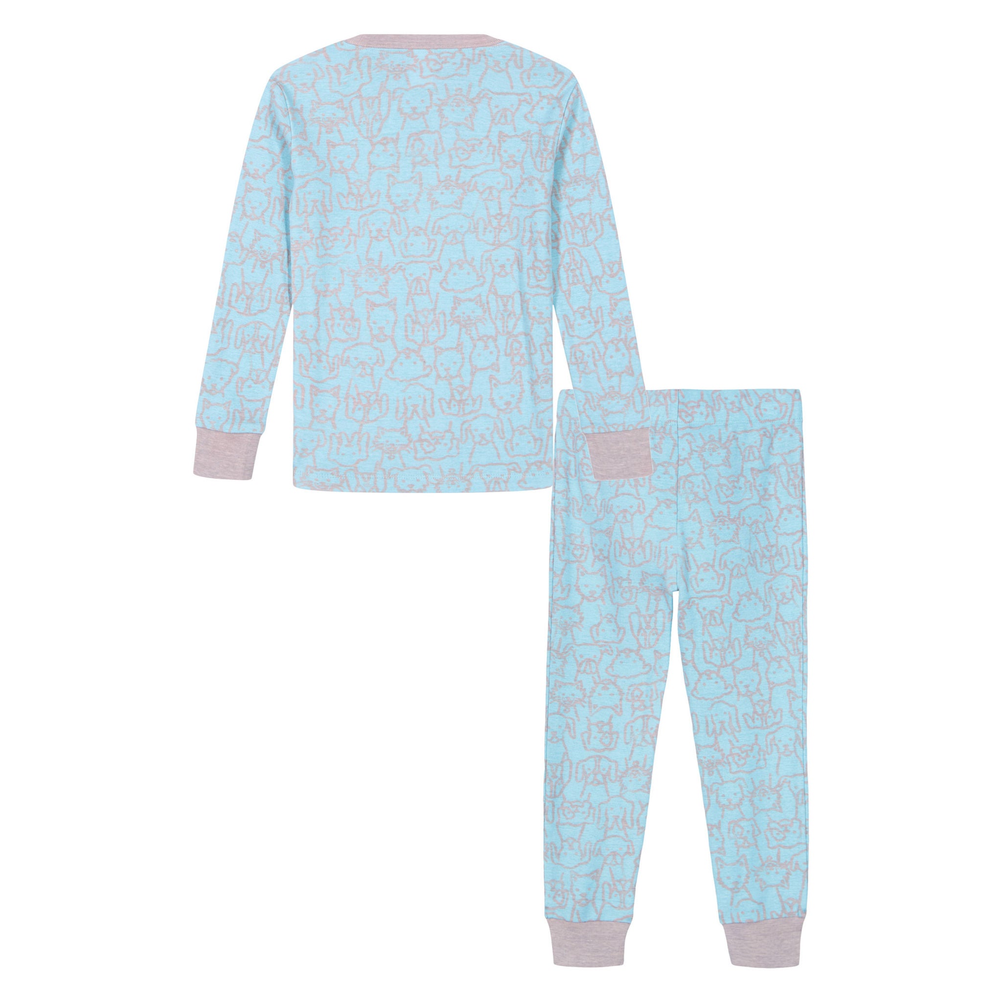 Charlie & Scout Kids' 4-piece Pajama Set