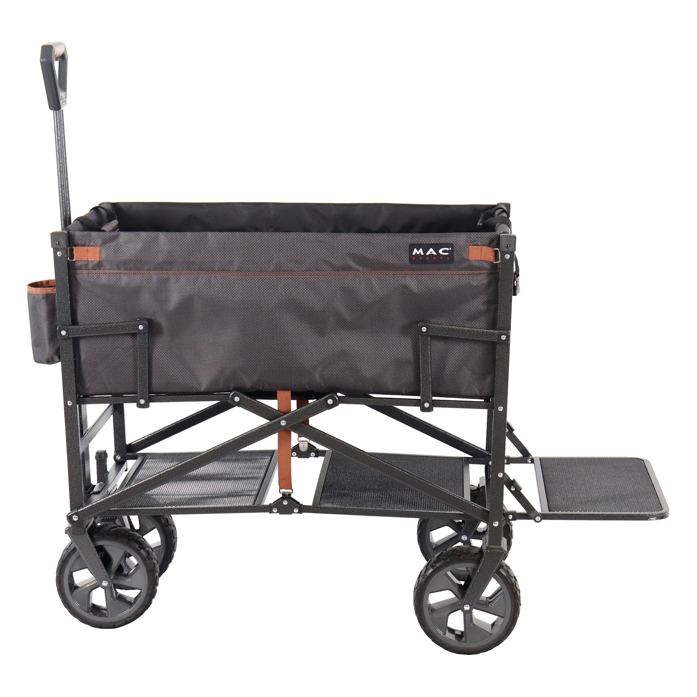 Mac Sports Double Decker Wagon with Brakes