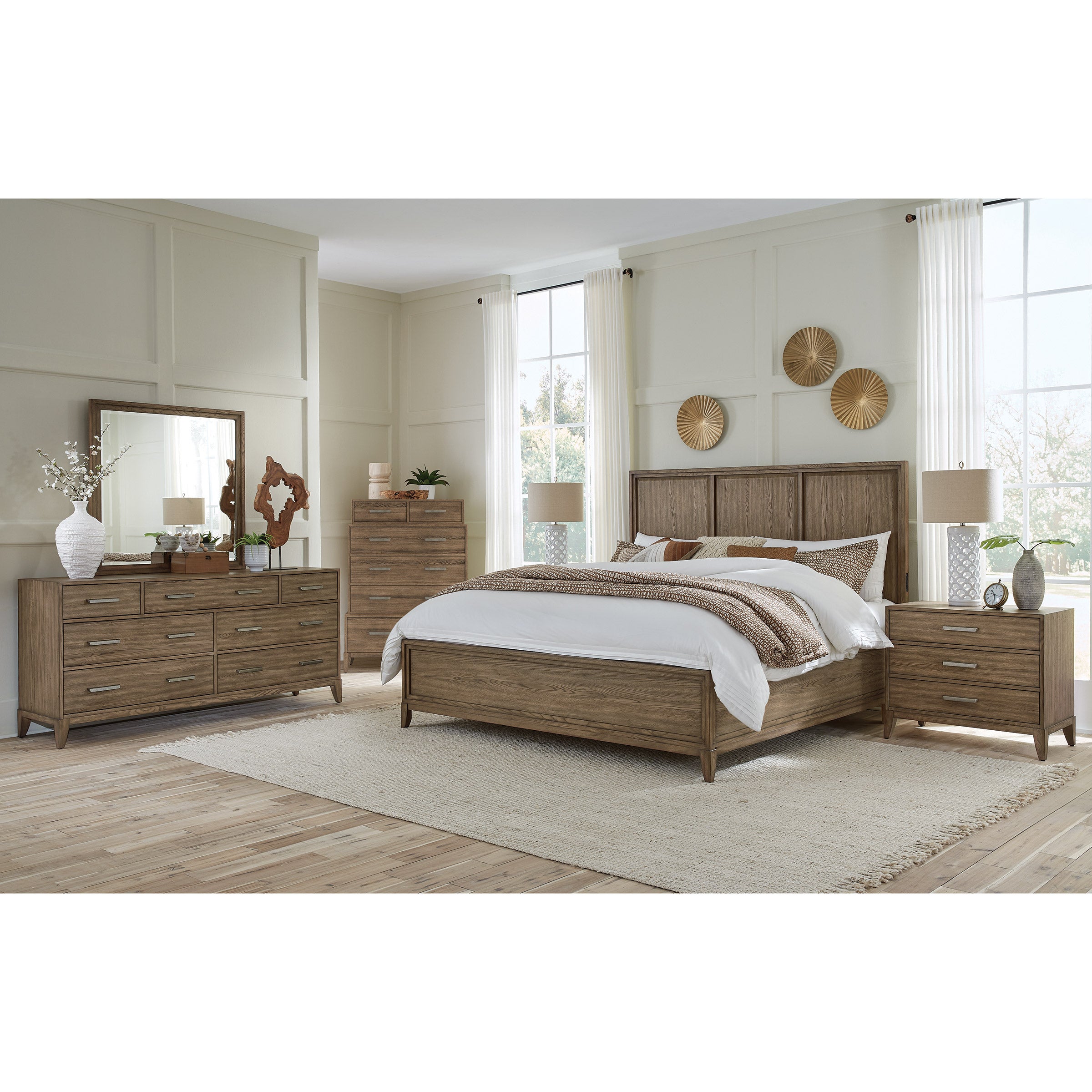 Huntlee 6-piece Cal-King Bedroom Set