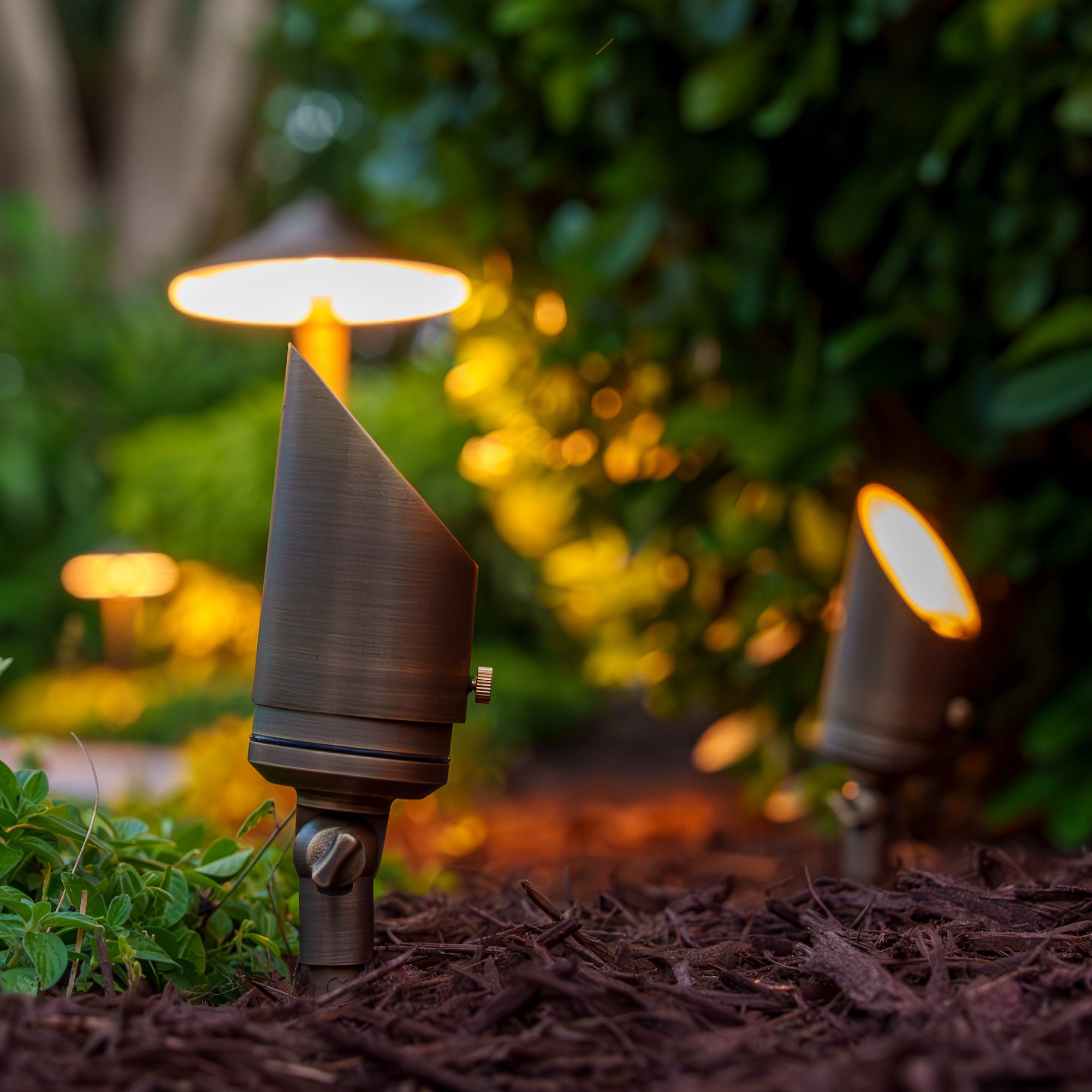 VOLT Low Voltage LED Outdoor Spotlight 4-pack Expansion Kit