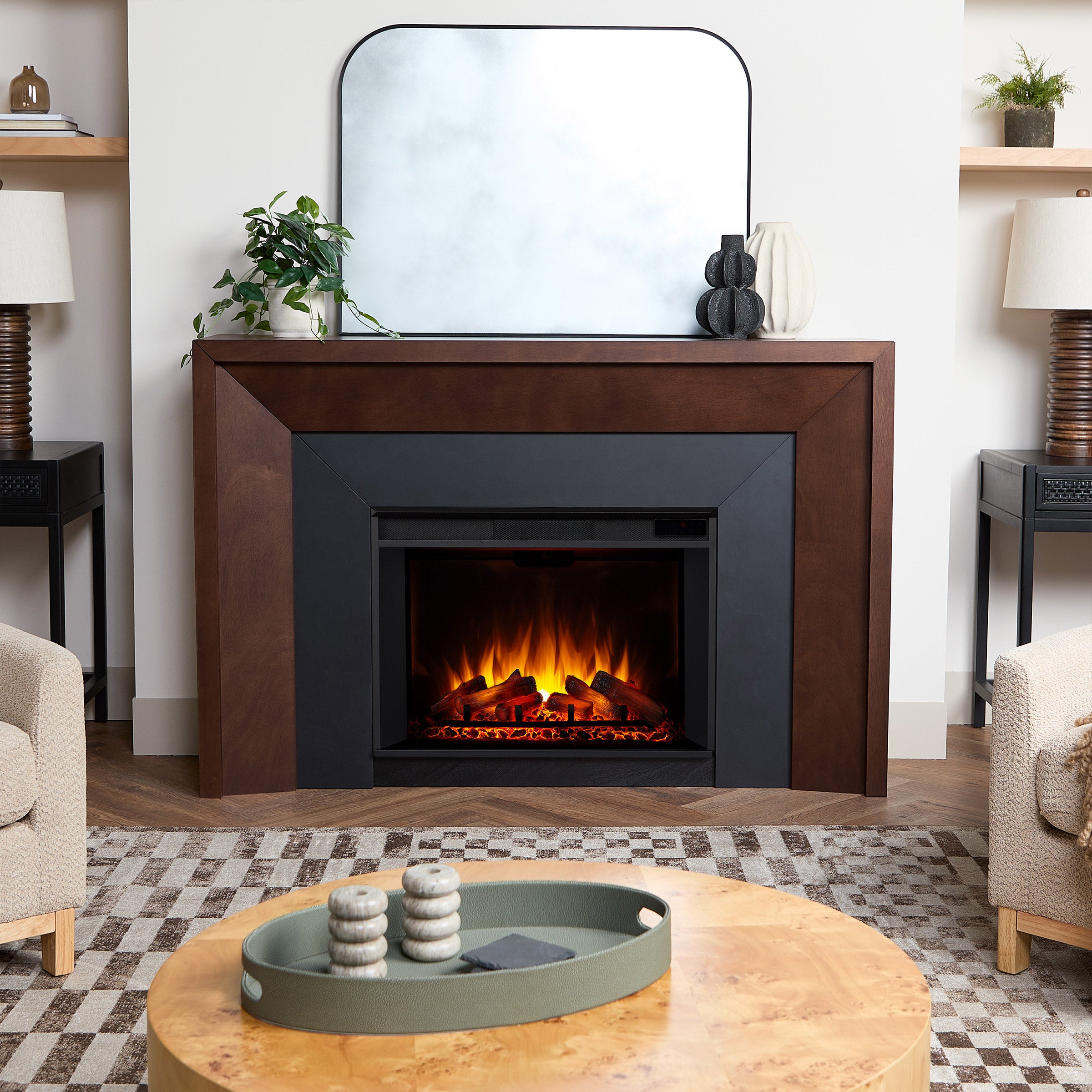 RealFlame Camden 64" Fireplace