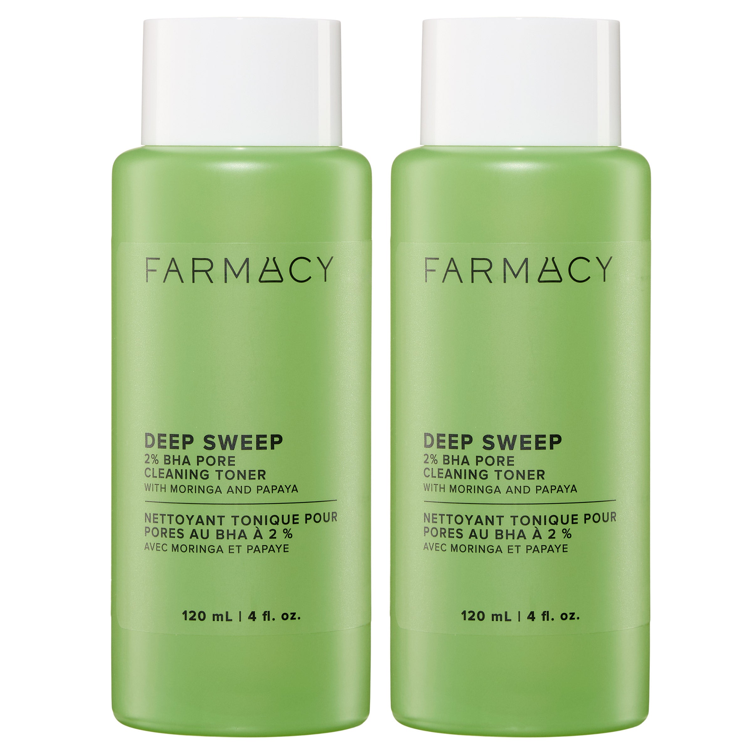 Farmacy Deep Sweep Pore Cleaning Toner, 4 fl oz, 2-pack