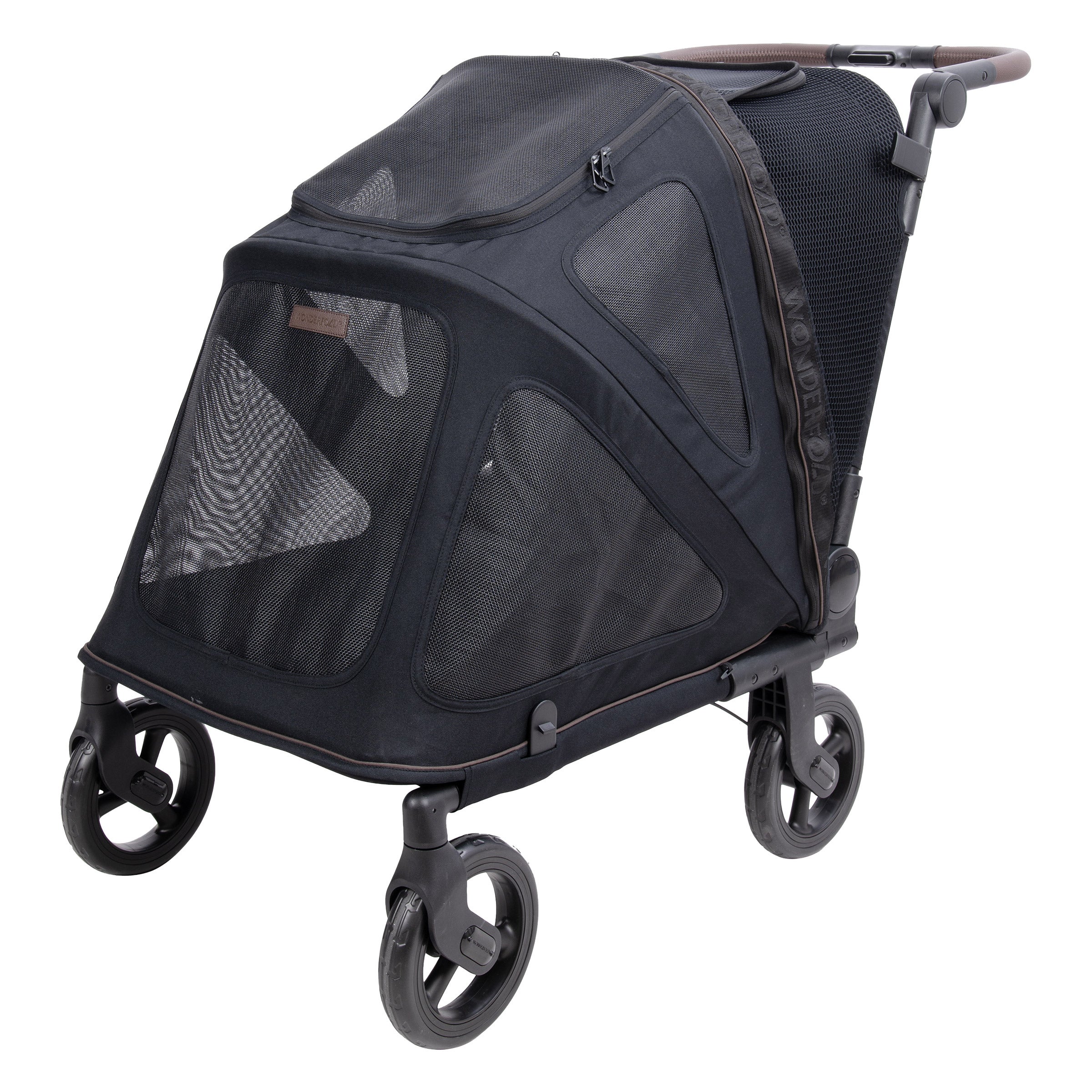 WonderFold Pet Hudson Medium Pet Stroller with FlatFold Technology