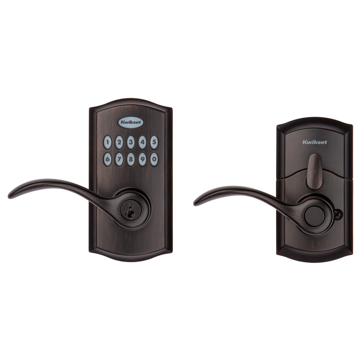 Kwikset 955 SmartCode Electronic Pembroke Lever