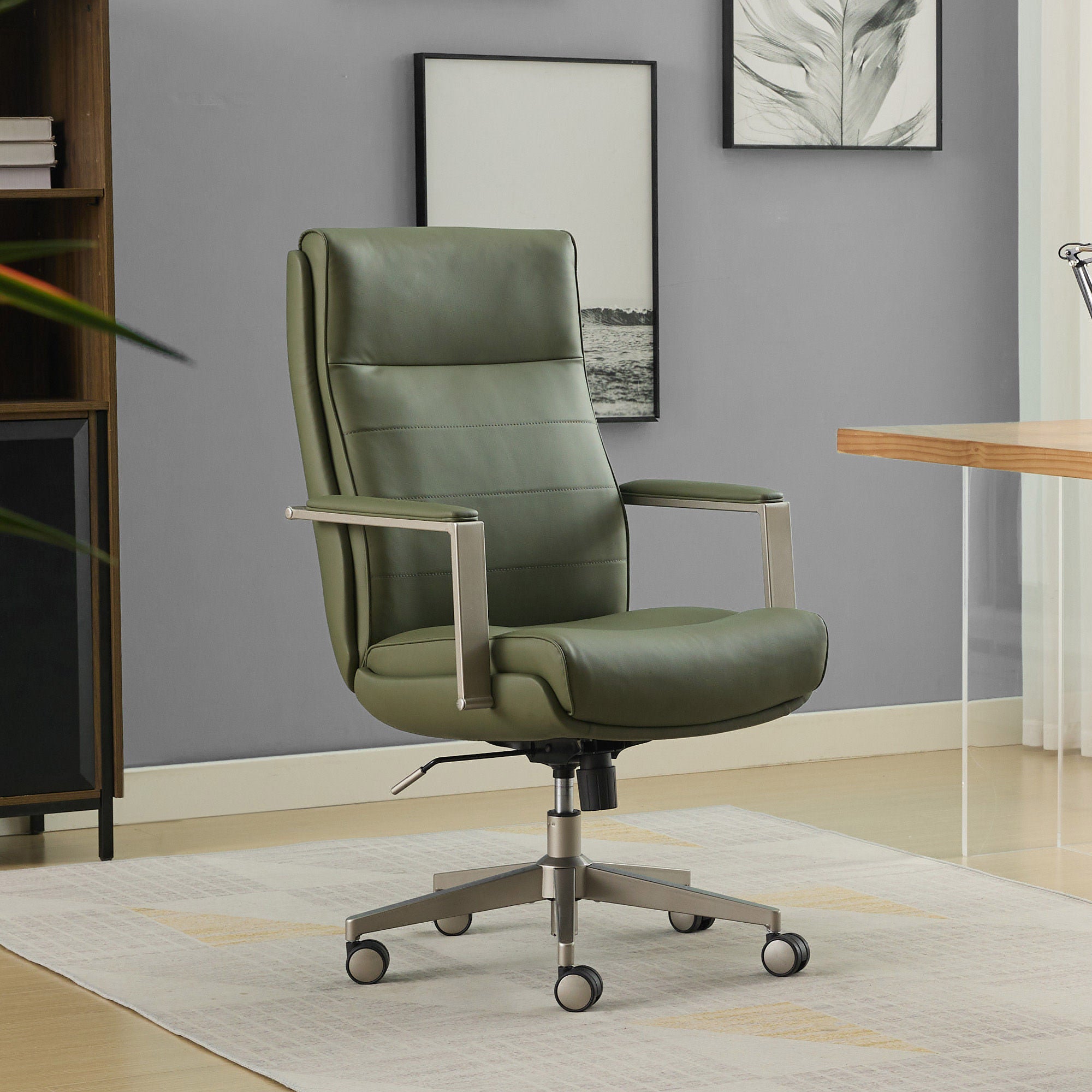 Elle Decor Ayden Managers Chair