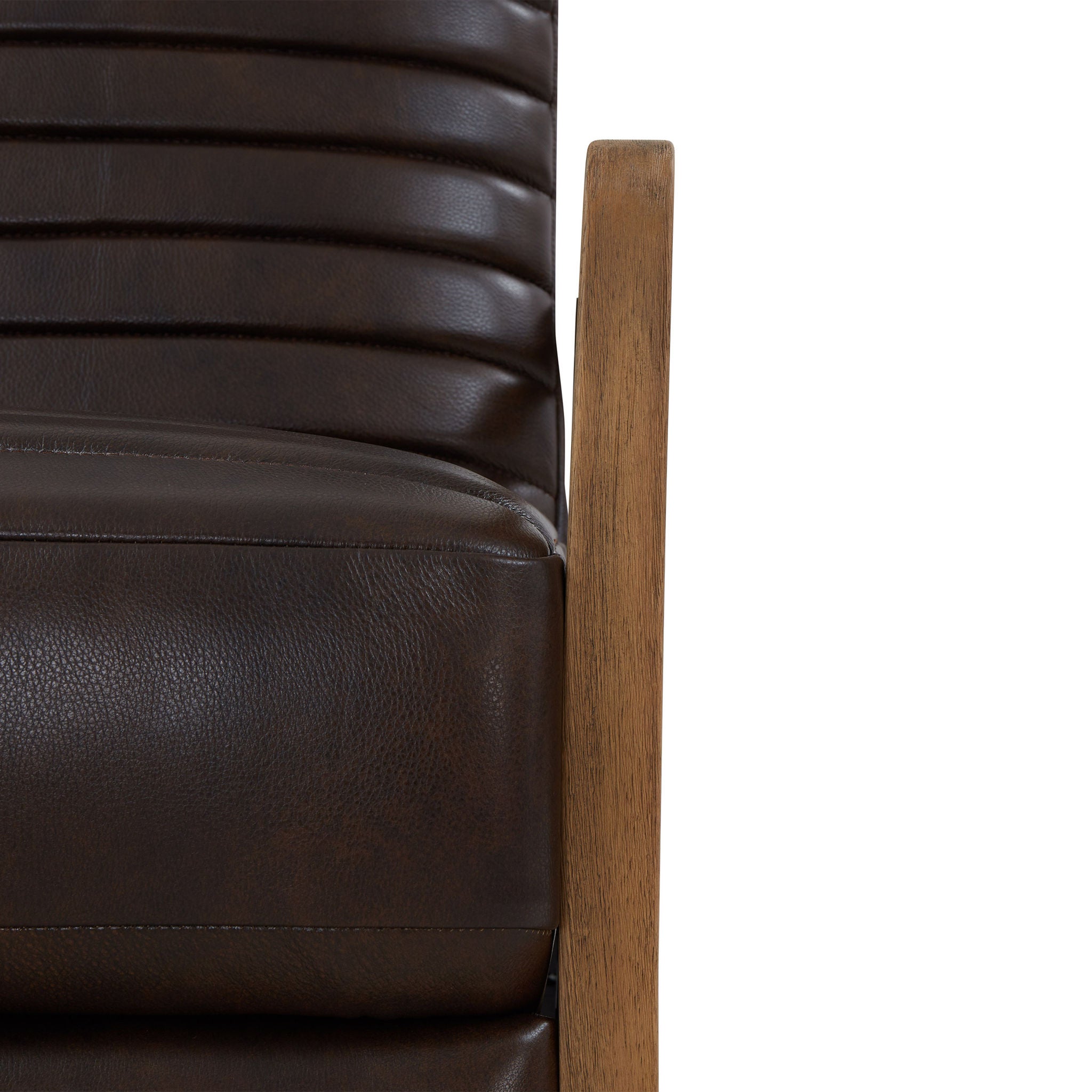 Henrik Leather Pushback Recliner