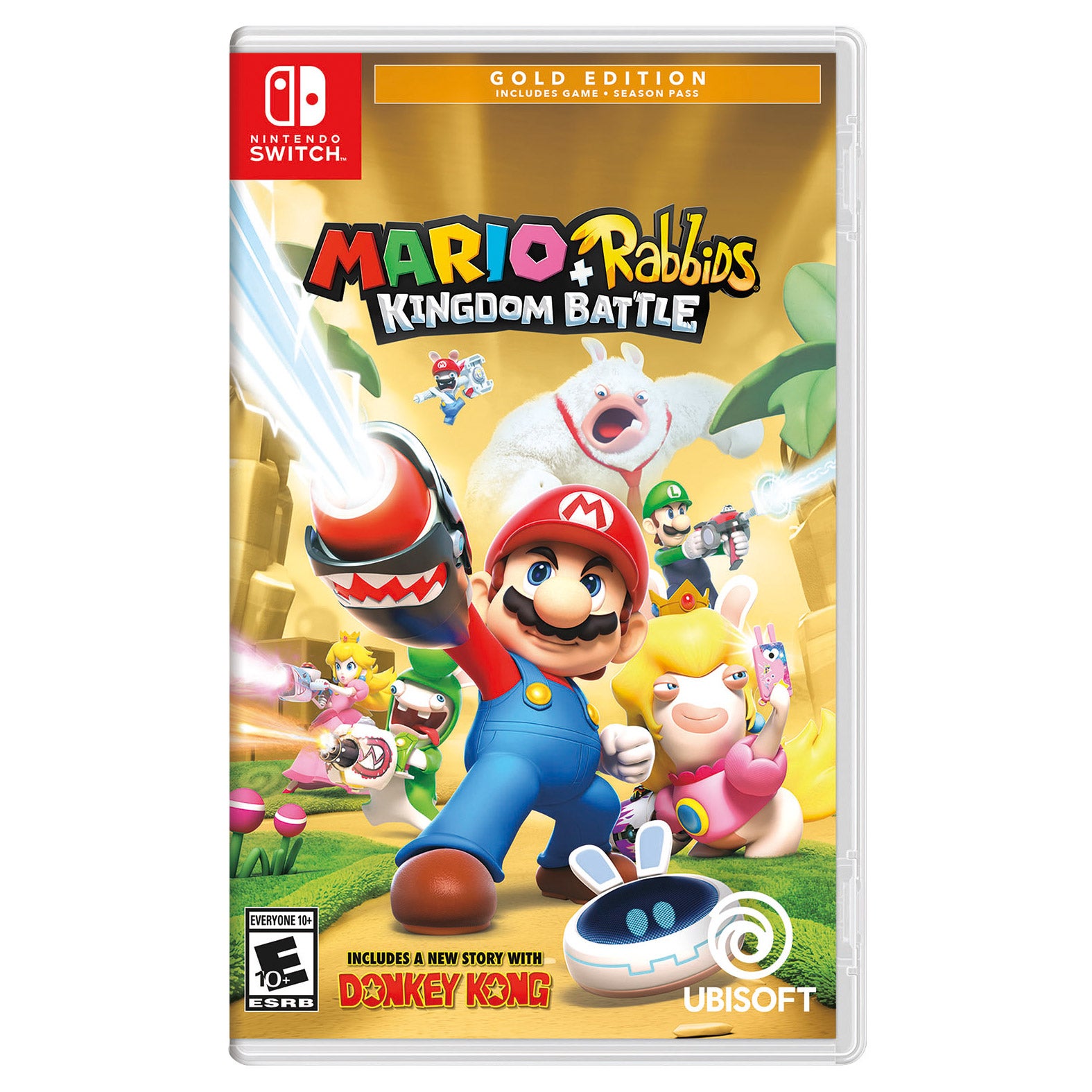 Nintendo Switch Mario + Rabbids Kingdom Battle Gold Edition