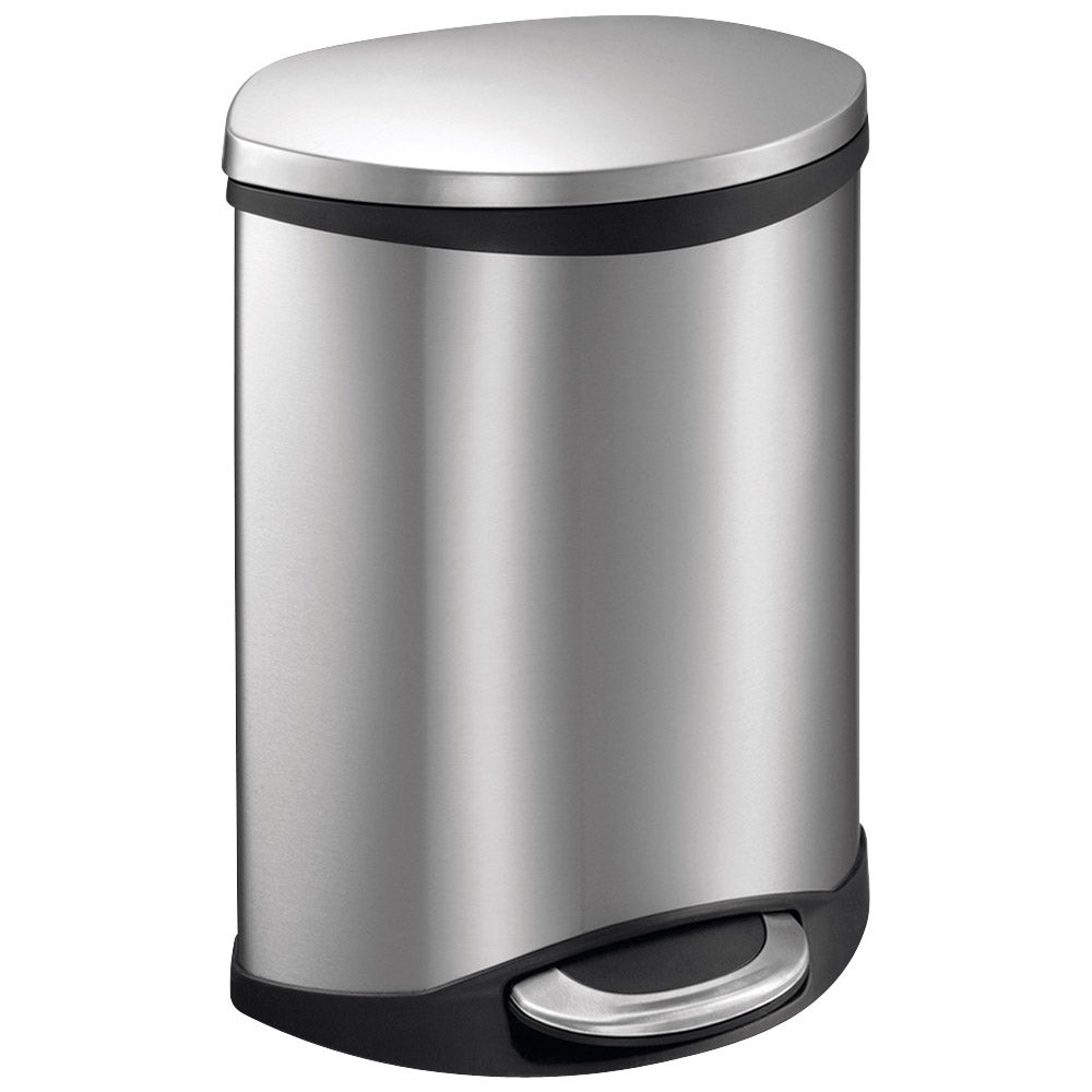 EKO 10-liter Stainless Steel Trash Can 2-pack