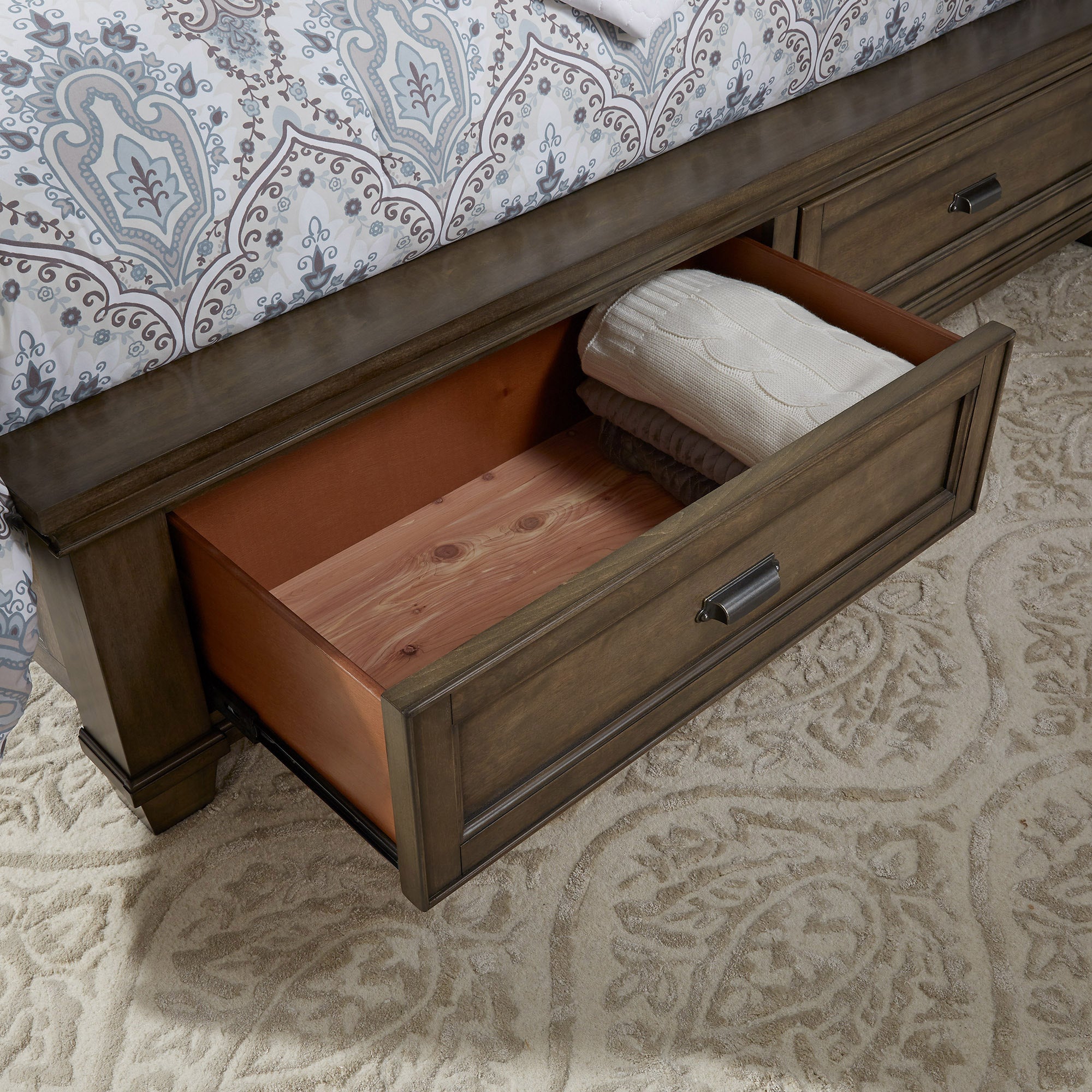 Taylor Cal-King Storage Bed