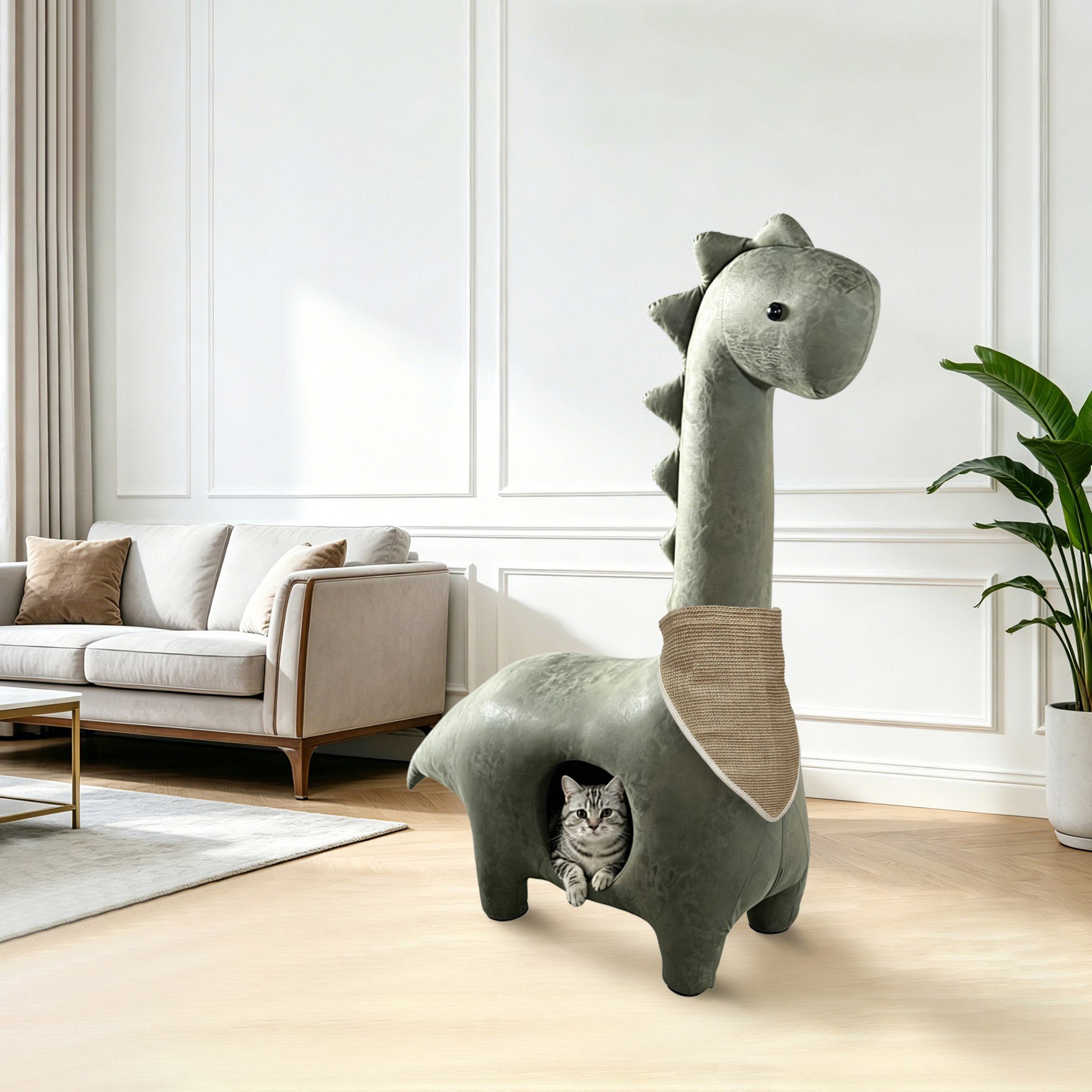 Catry Dinosaur 47.2" Cat Tree